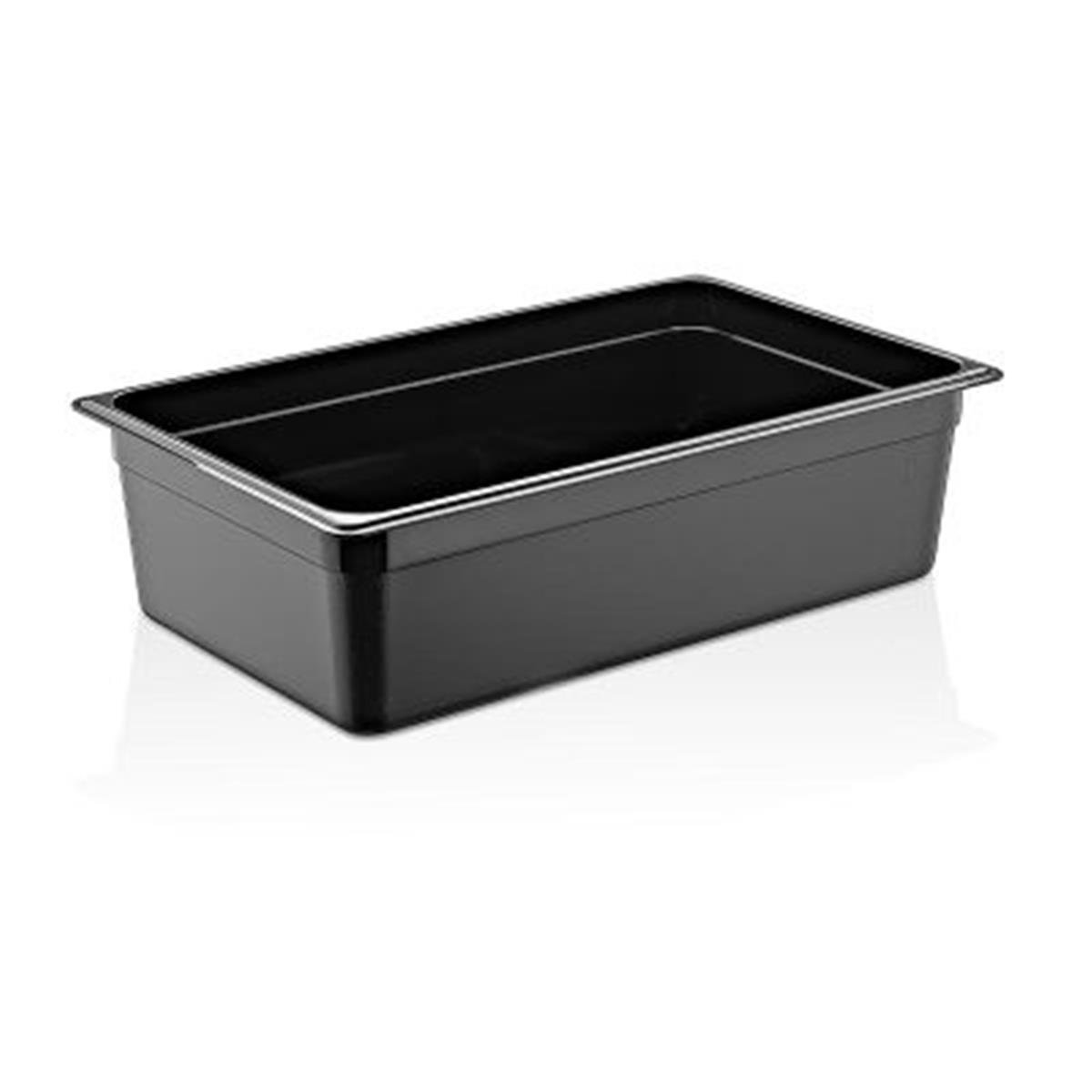 GastroPlast GN 1/1-150 mm Polikarbonat Gastronom Küvet, Siyah,,Polikarbon Gastronorm Küvetler,GastroPlast,1240335,Premut