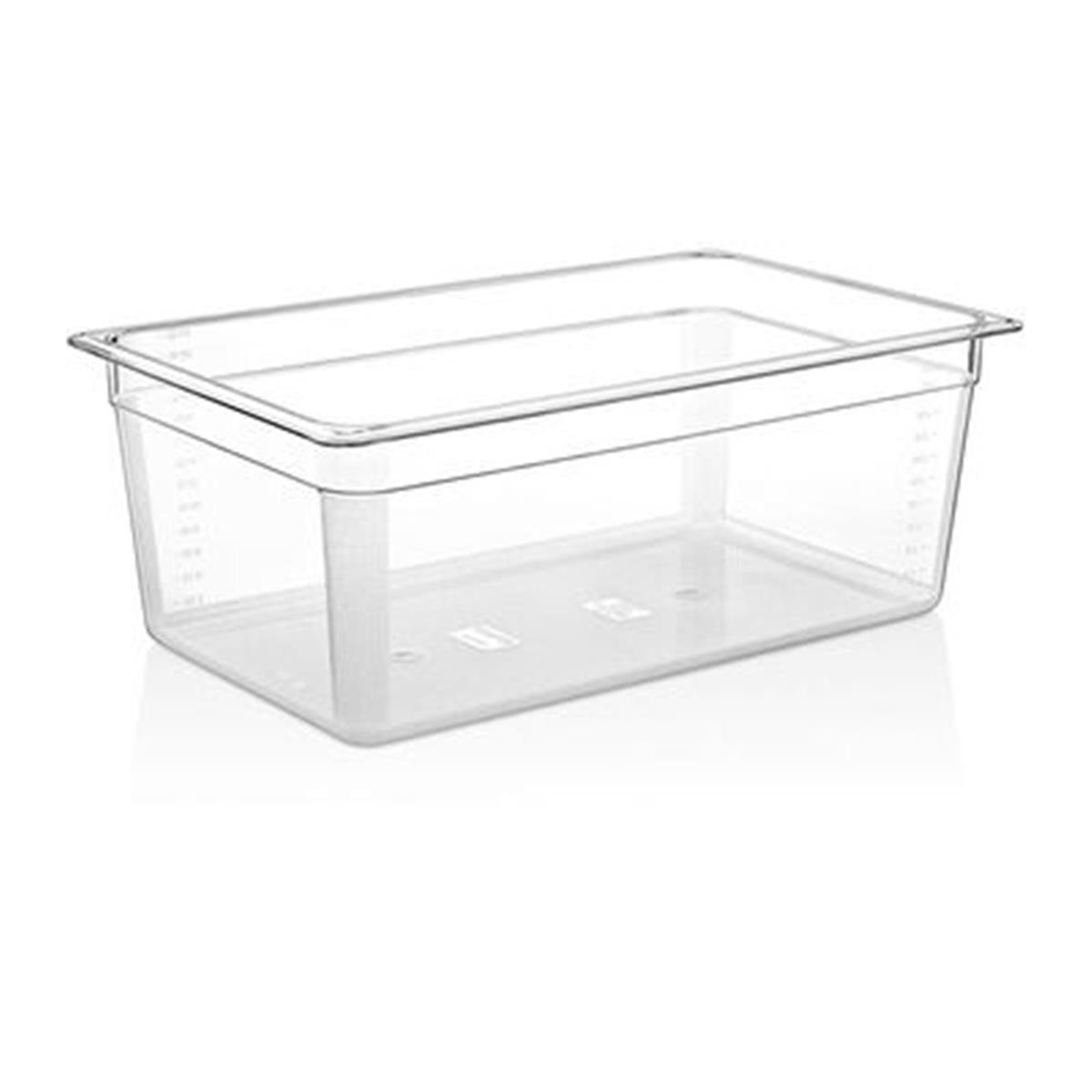 GastroPlast GN 1/1-200 mm Gastronom Küvet, Polikarbon,,Polikarbon Gastronorm Küvetler,GastroPlast,1240140,Premut