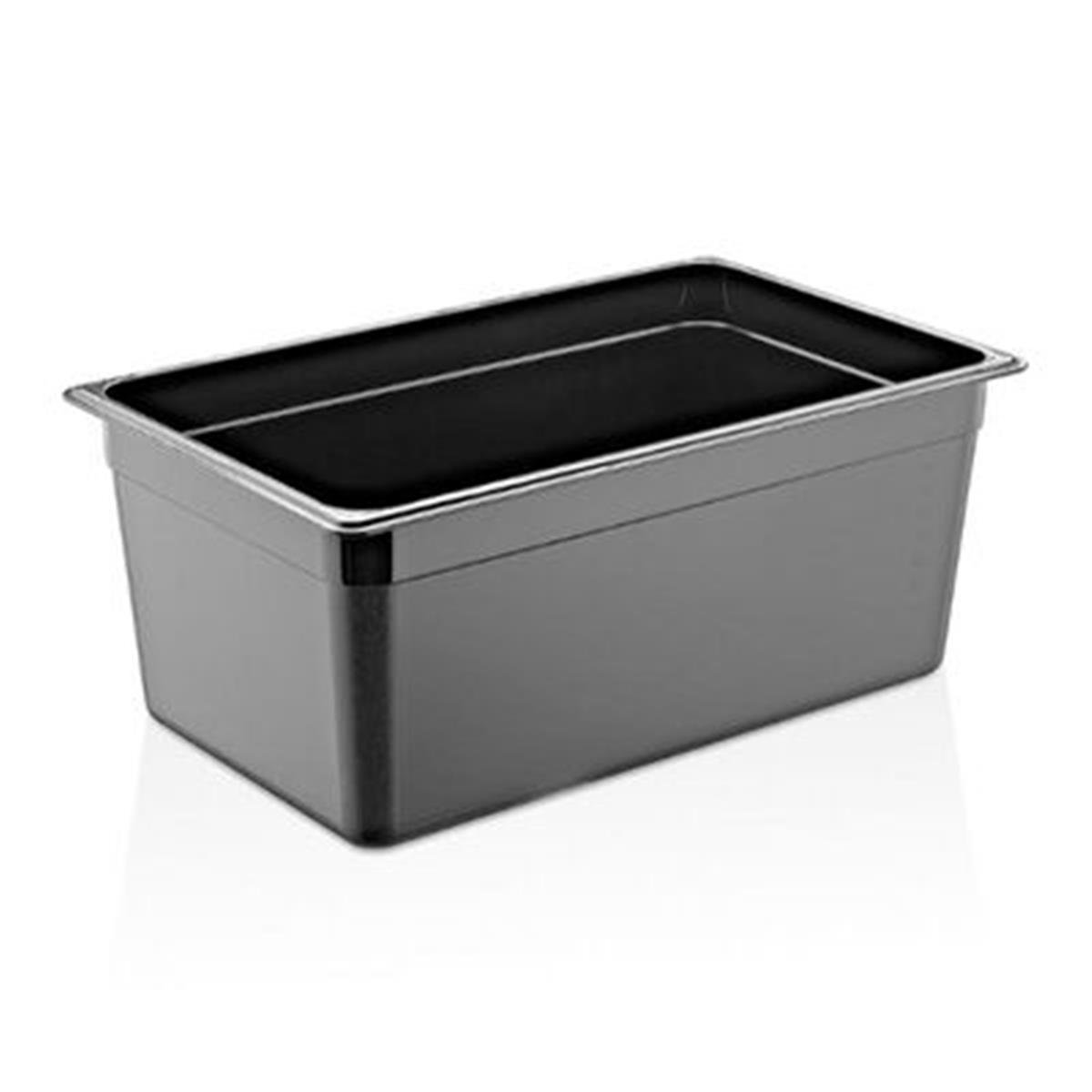 GastroPlast GN 1/1-200 mm Gastronom Küvet, Polikarbon, Siyah,,Polikarbon Gastronorm Küvetler,GastroPlast,1240314,Premut