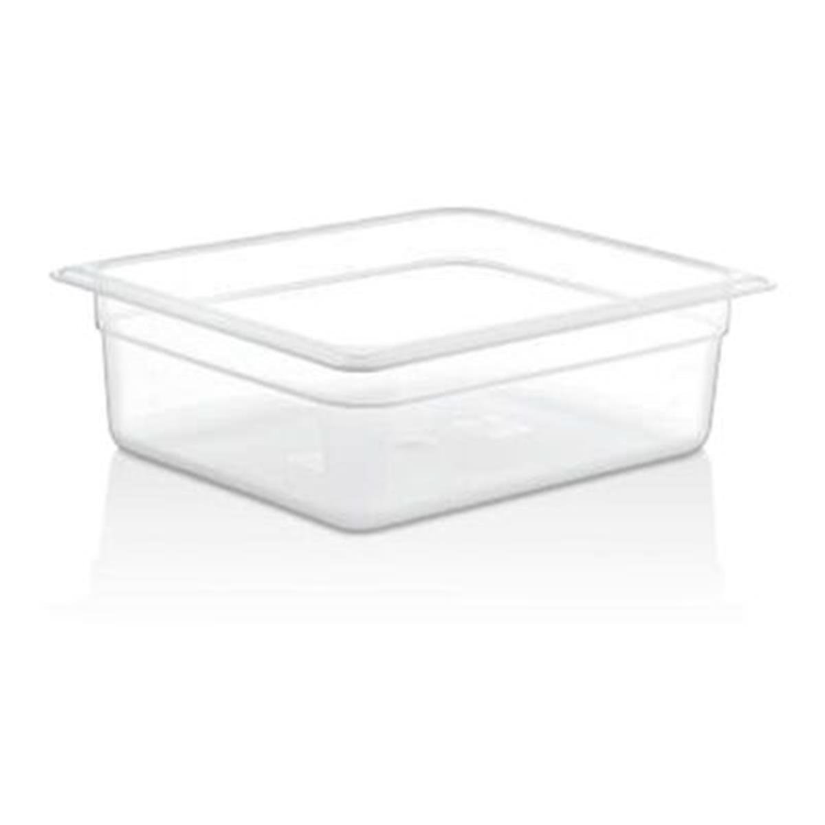 GastroPlast GN 1/2-100 mm Gastronom Küvet, Polipropilen,,Polikarbon Gastronorm Küvetler,GastroPlast,1240141,Premut
