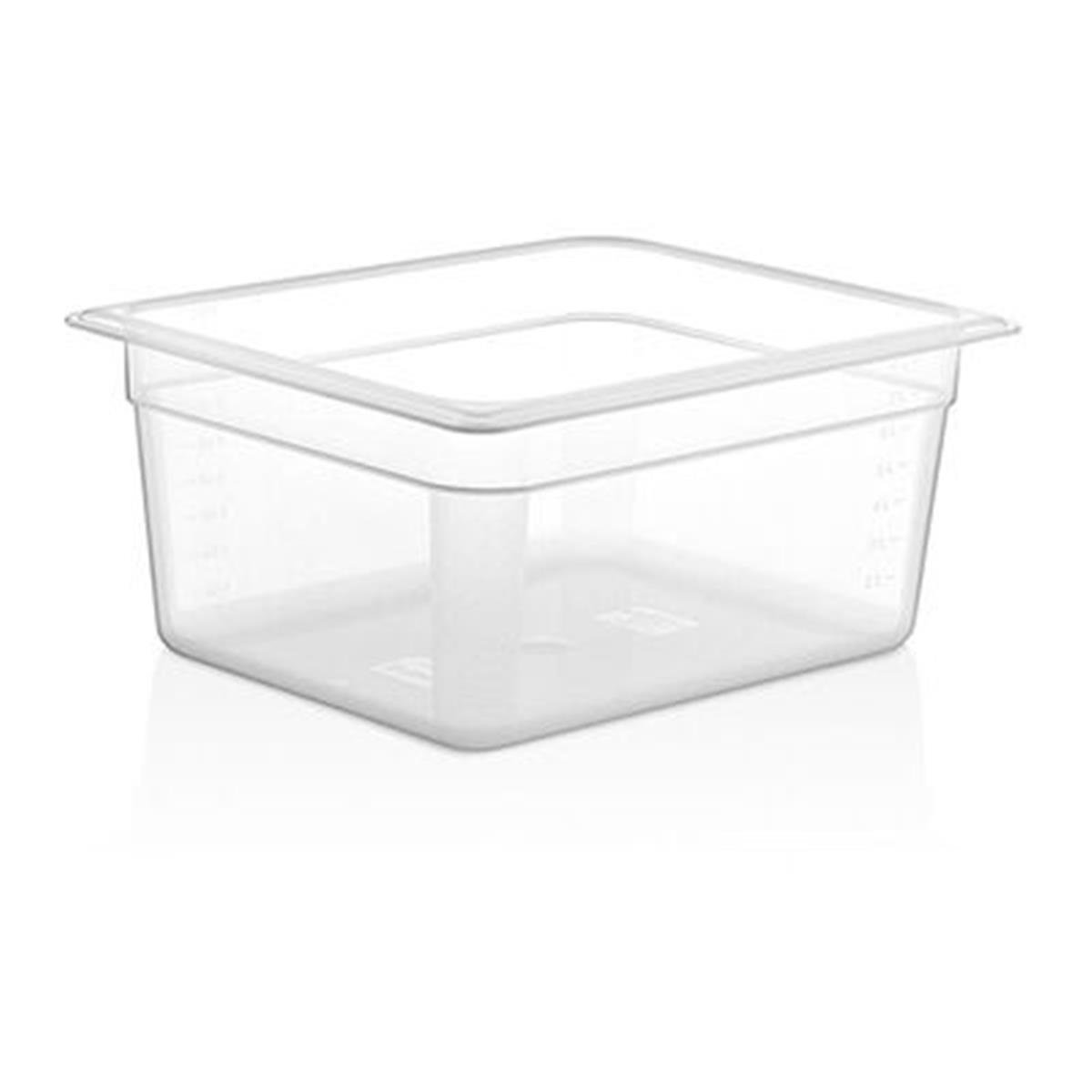 GastroPlast GN 1/2-150 mm Gastronom Küvet, Polipropilen,,Polikarbon Gastronorm Küvetler,GastroPlast,1240143,Premut