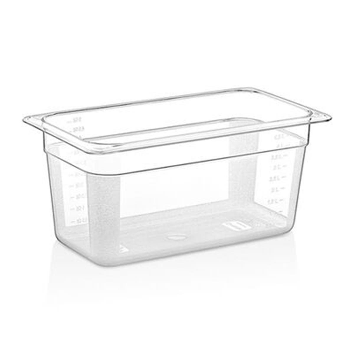 GastroPlast GN 1/3-150 mm Gastronom Küvet, Polikarbon,,Polikarbon Gastronorm Küvetler,GastroPlast,1240173,Premut