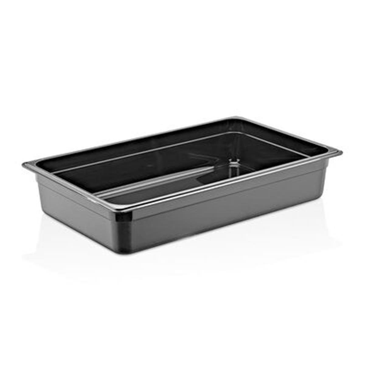 GastroPlast GN 1/3-65 mm Gastronom Küvet, Polikarbon, Siyah,,Polikarbon Gastronorm Küvetler,GastroPlast,1240322,Premut