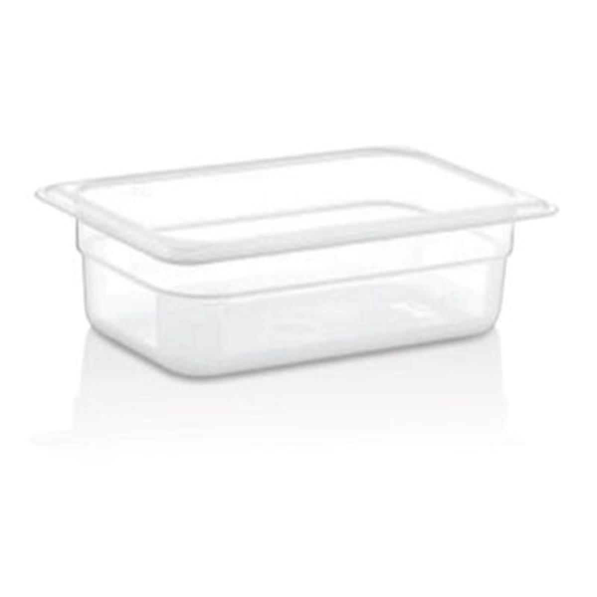 GastroPlast GN 1/4-100 mm Gastronom Küvet, Polipropilen,,Polikarbon Gastronorm Küvetler,GastroPlast,1240149,Premut