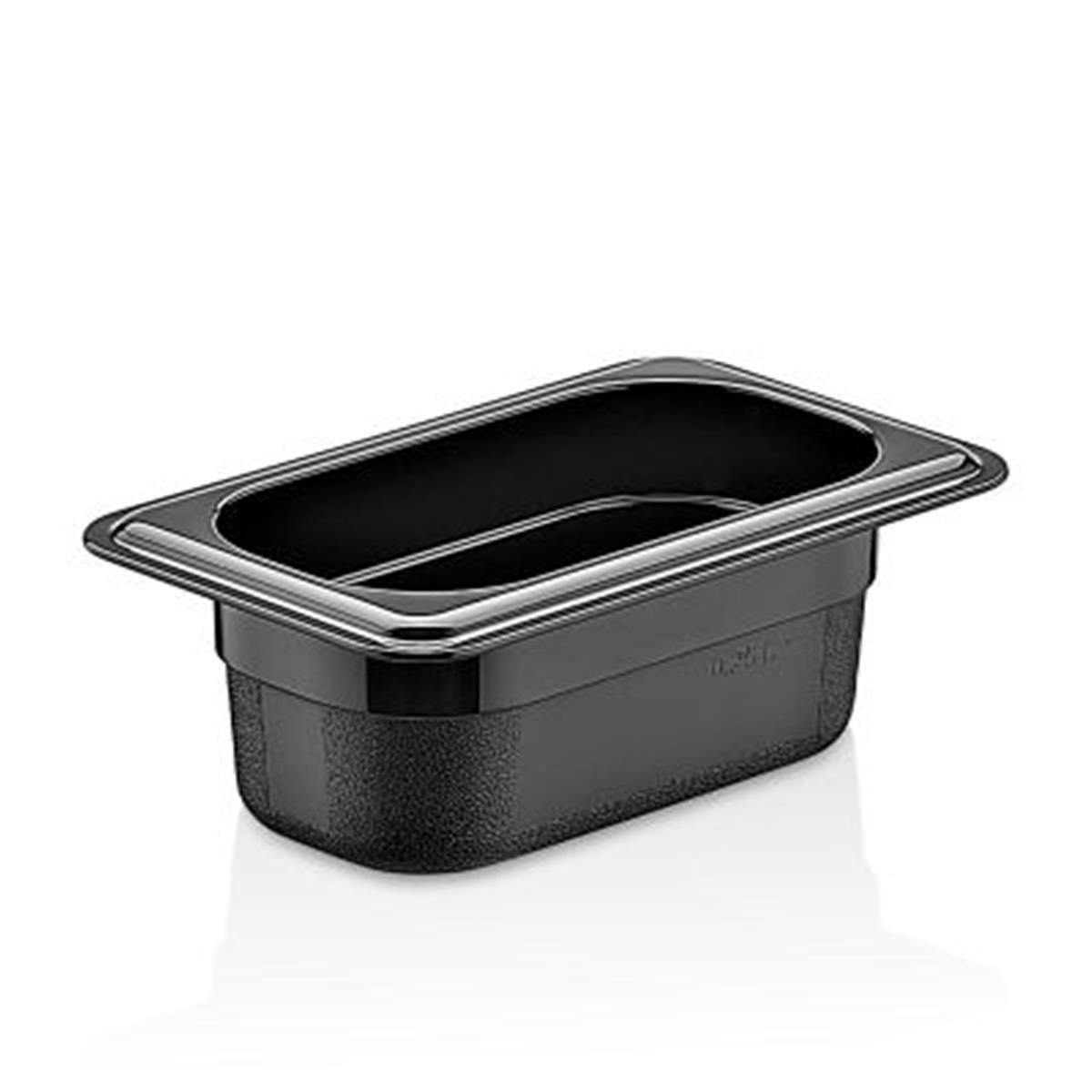 GastroPlast GN1/9-65 mm Polipropilen Gastronom Küvet, Siyah,,Polikarbon Gastronorm Küvetler,GastroPlast,1240184,Premut