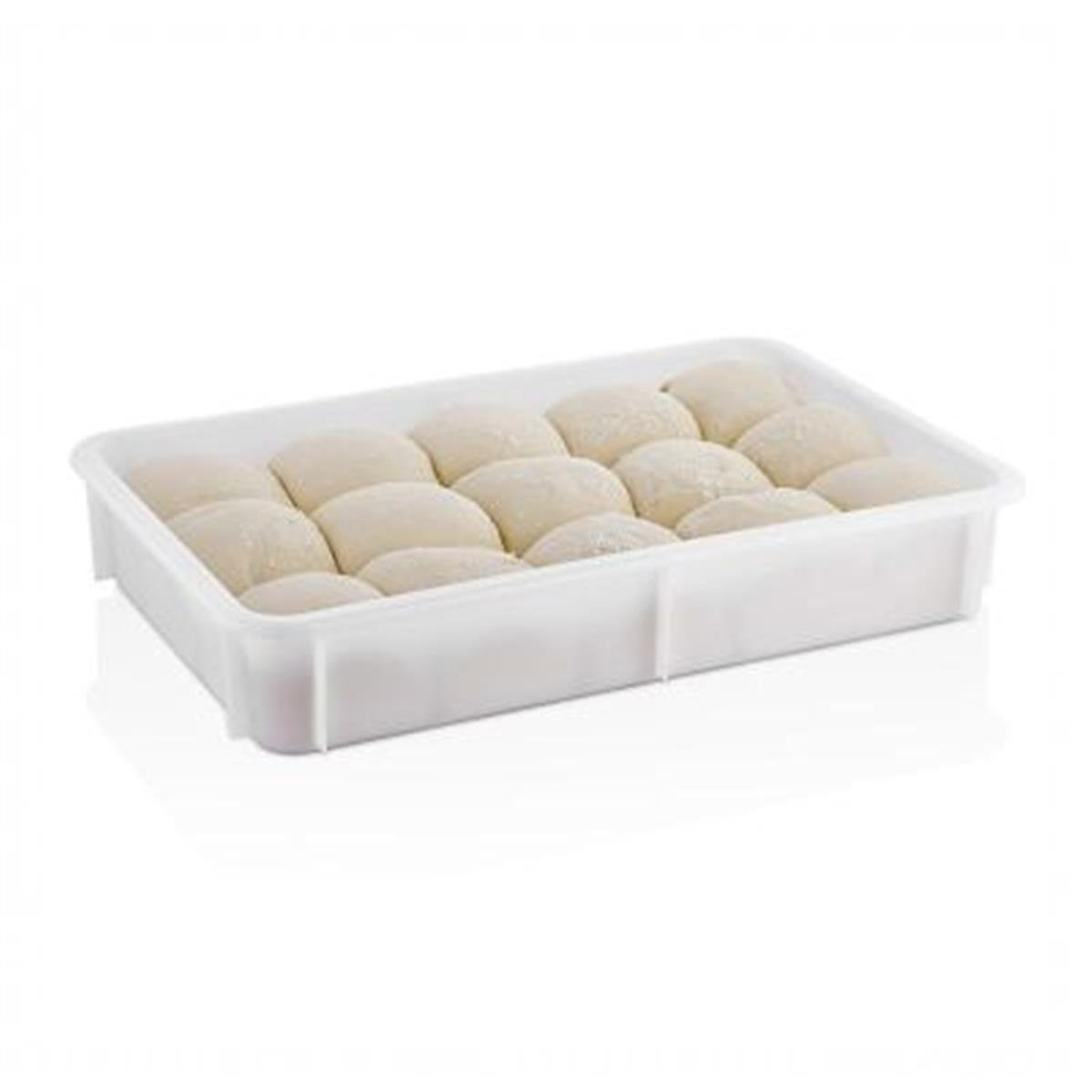 GastroPlast GPHPE-100 Polietilen Pizza Hamur Teknesi, 600x400x100 mm,,Pizza Hamur Tekneleri,GastroPlast,1240134,Premut