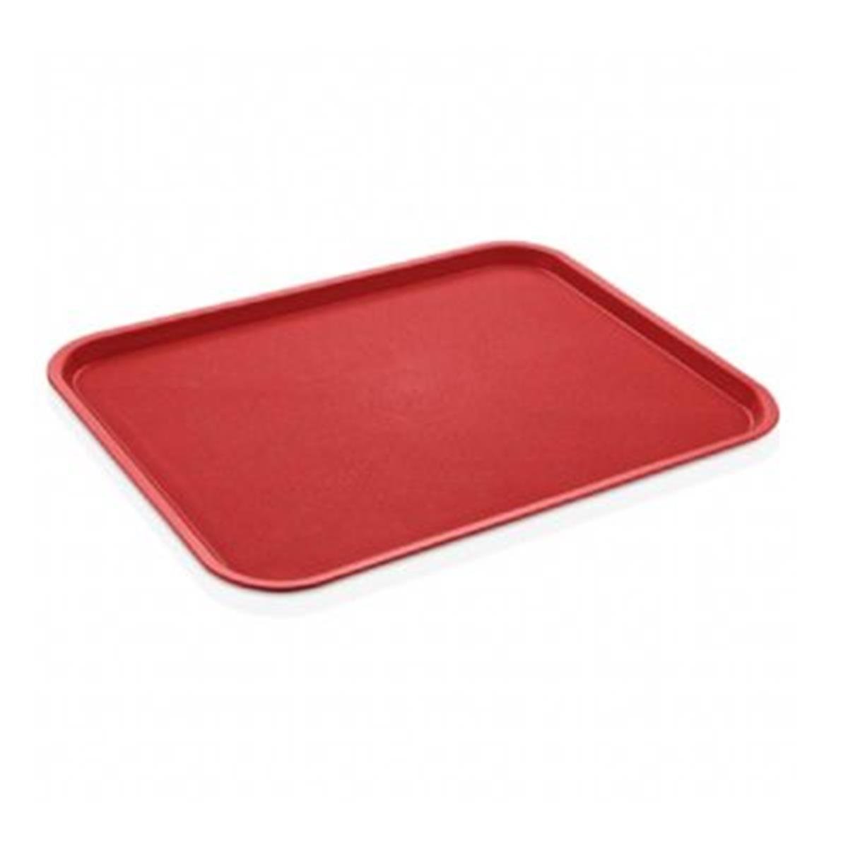 GastroPlast GTPP-3748 Polipropilen Servis Tepsisi, 37x48 cm, Kırmızı,,Servis Tepsileri,GastroPlast,1240235,Premut