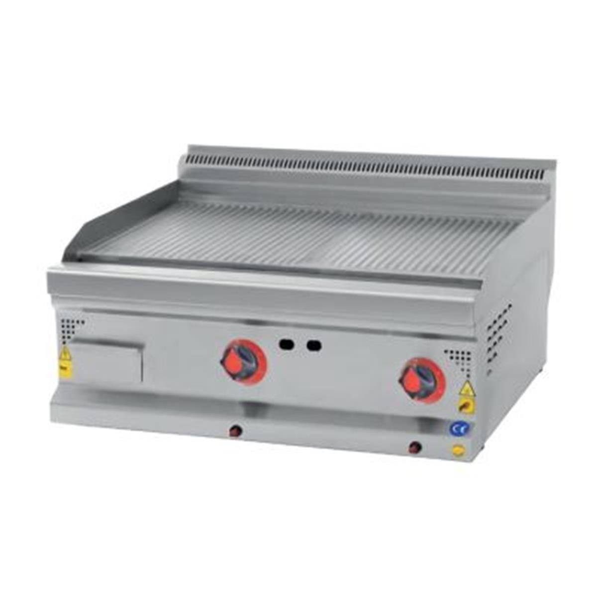 Karacasan 600 Seri Nervürlü Pleyt Izgara, Gazlı,,Grill Plate,Karacasan,1250082,Premut