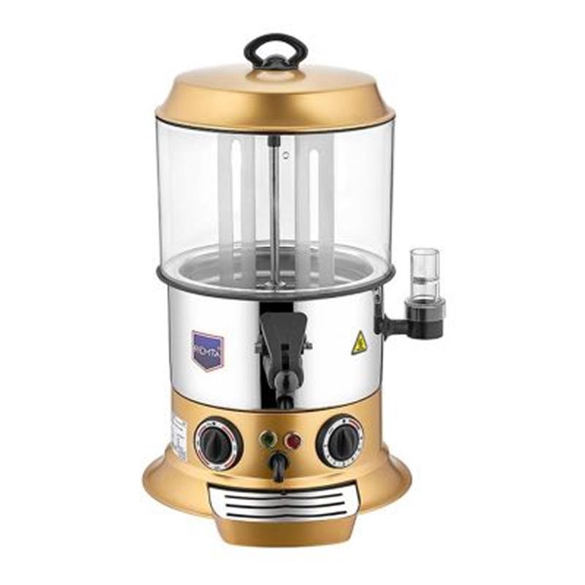 Remta CS8 Sıcak Çikolata & Sahlep Makinesi, 9 L, Gold,,Sıcak Çikolata ve Sahlep Makineleri,Remta,1010163,Premut