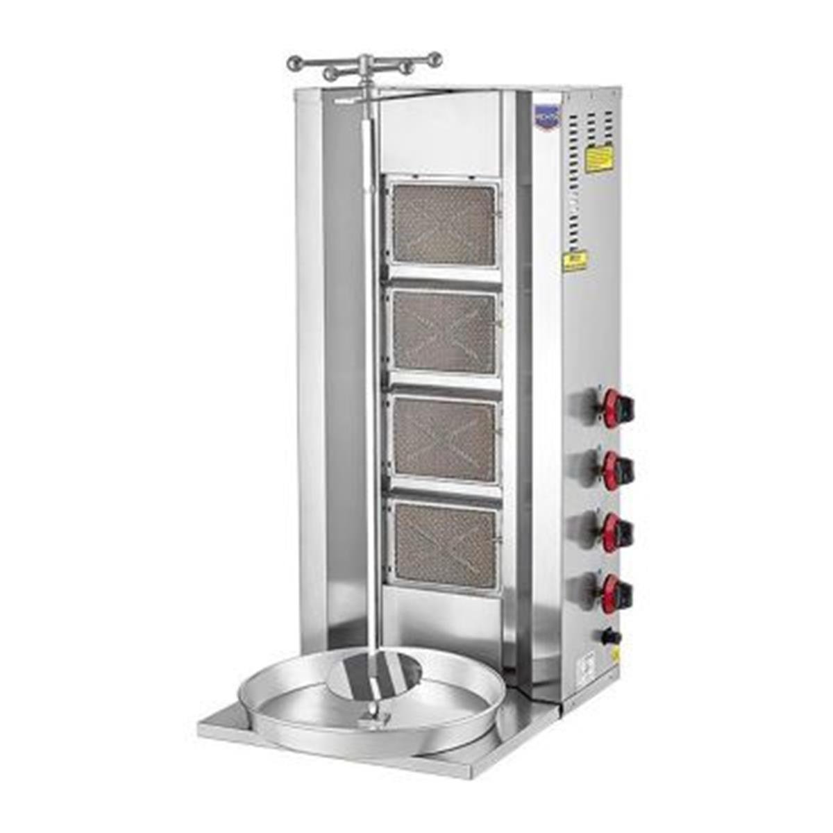 Remta D08 Döner Ocağı, 4 Radyanlı, Doğalgazlı,,Döner Makineleri,Remta,1010027,Premut