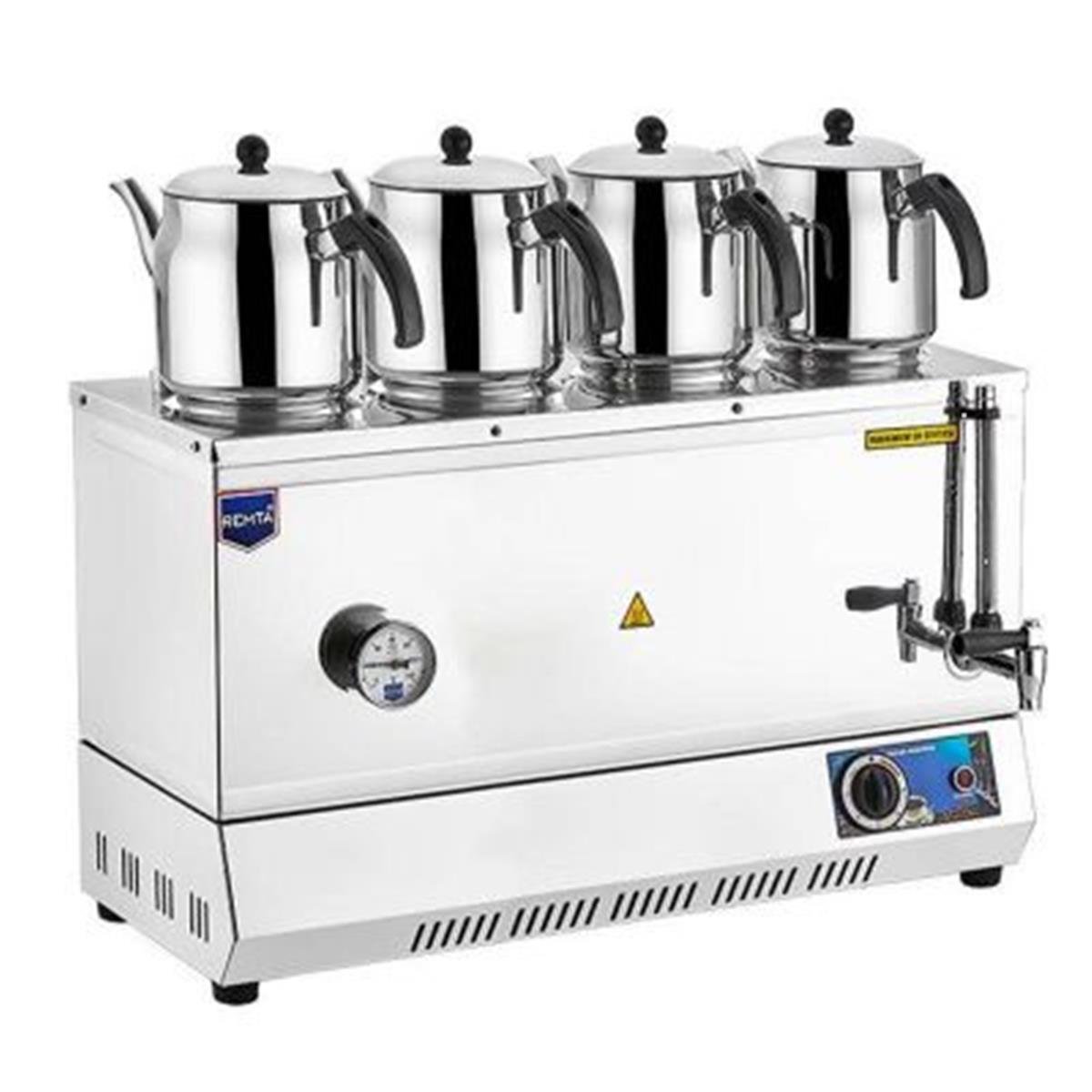 Remta EP04 85 Model Çay Ocağı, 4 Demlikli, 58 L,,Çay Kazanları,Remta,1010222,Premut
