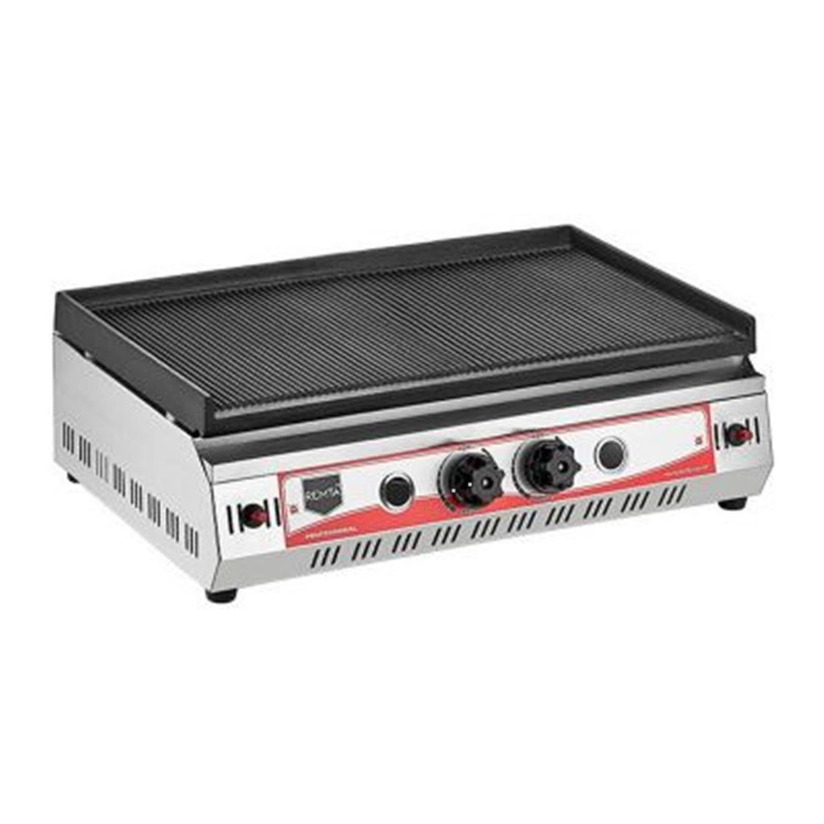 Remta R70CE(TO) Tam Oluklu Döküm Izgara, 70 cm, LPG,,Döküm Izgaralar,Remta,1010210,Premut