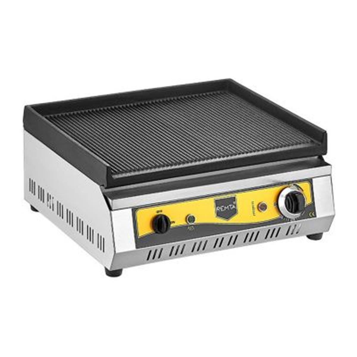 Remta RS94 Tam Oluklu Döküm Grill Izgara, 50 cm, Elektrikli,,Döküm Izgaralar,Remta,1010245,Premut