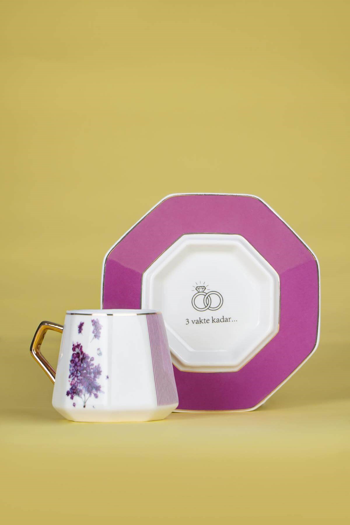 Acar 3 Vakte Kadar 6lı Porselen Kahve Fincan TakımıAcarFincan Takımları