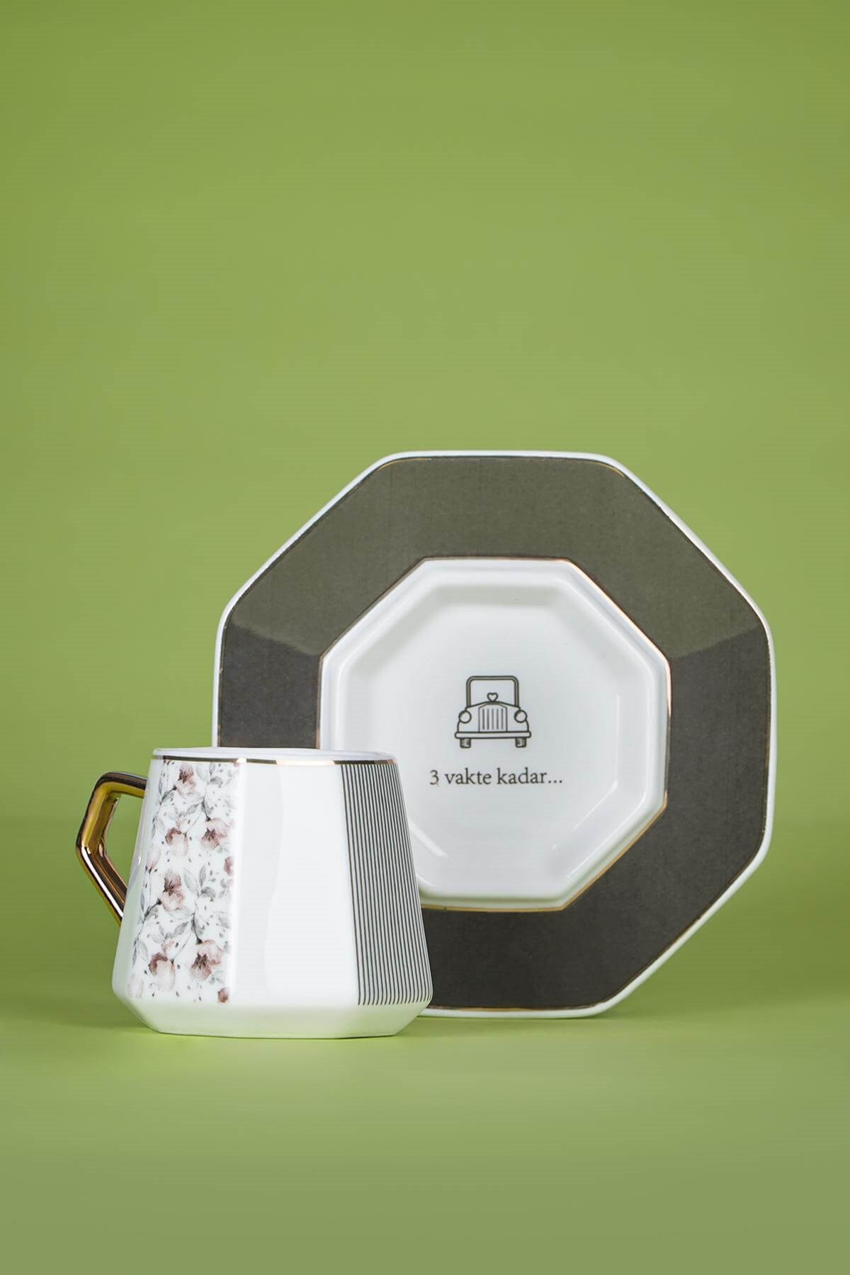 Acar 3 Vakte Kadar 6lı Porselen Kahve Fincan TakımıAcarFincan Takımları