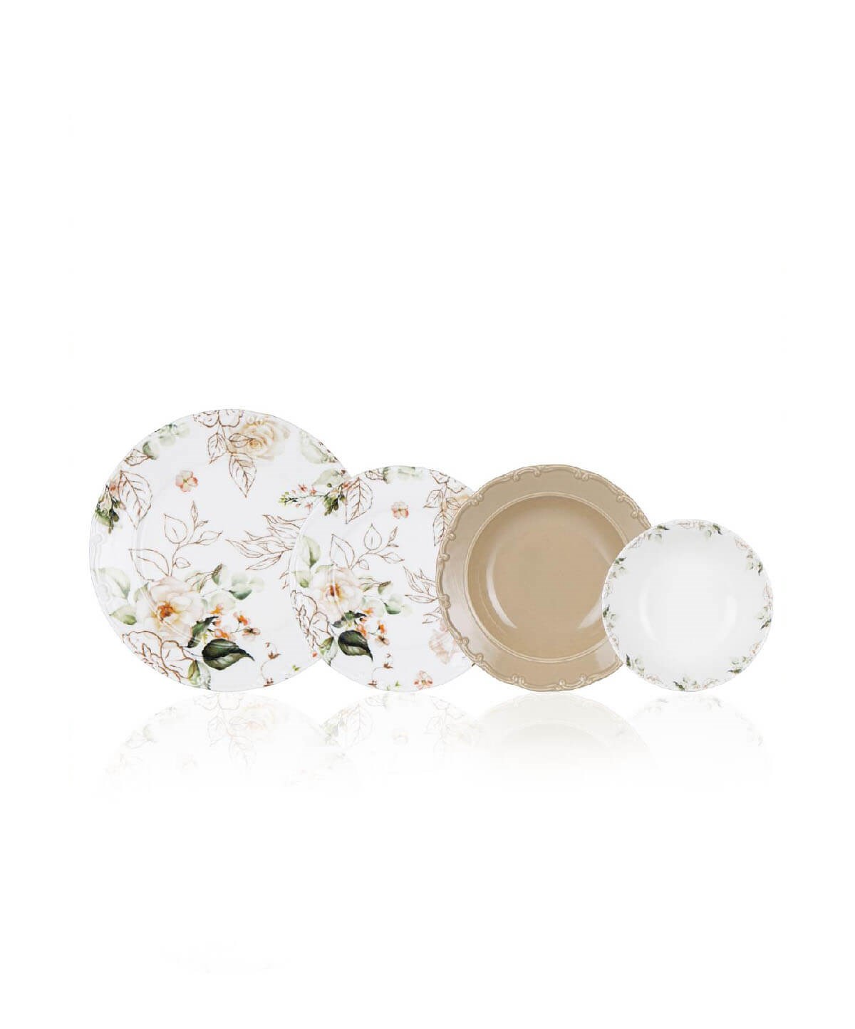 Acar Frezya 6 Kişilik 24 Parça Porselen Yemek TakımıAcar6 Kişilik Yemek Takımı