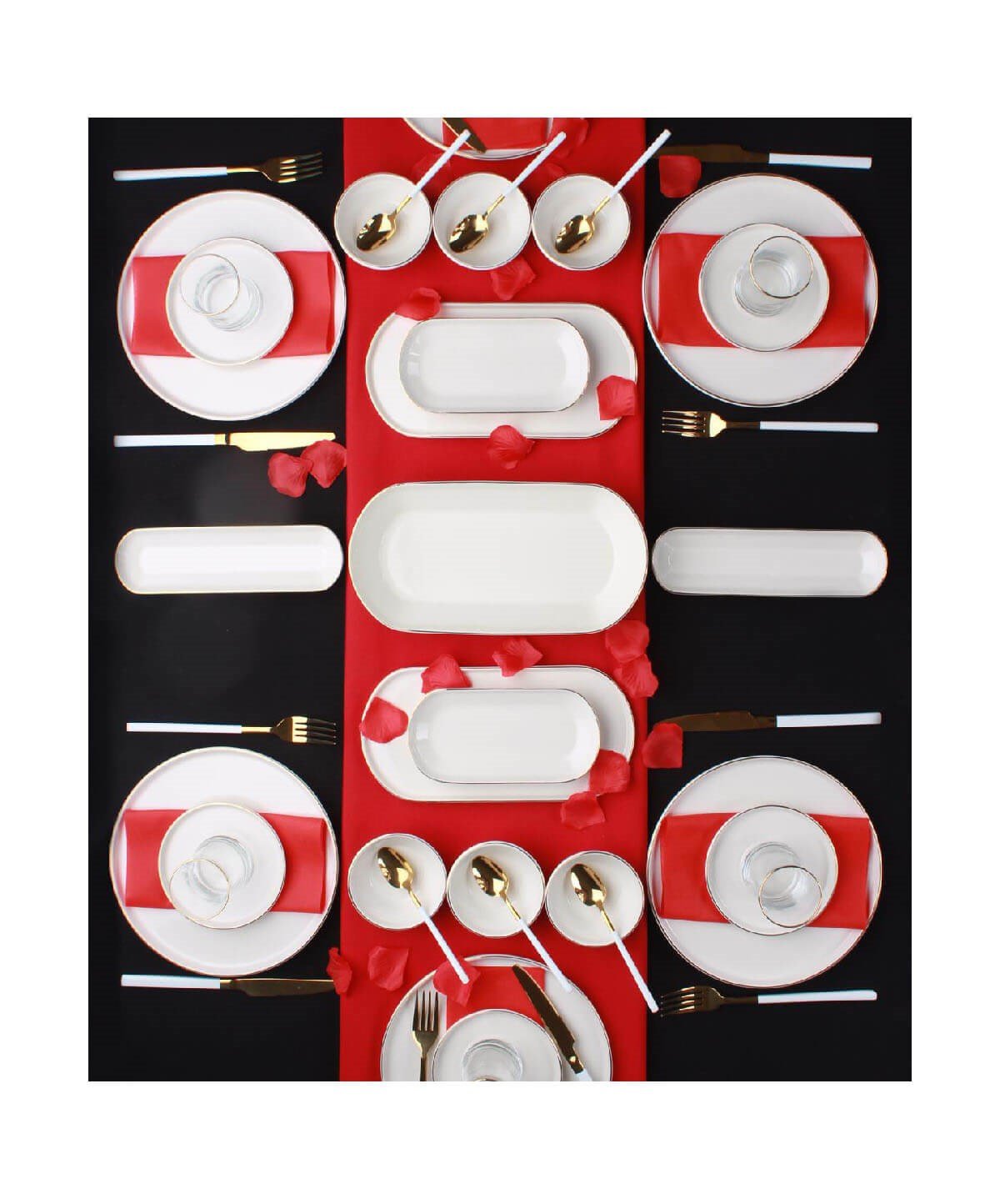 Acar Milenyum 6 Kişilik 31 Parça Kahvaltı TakımıAcar6 Kişilik Kahvaltı Takımı