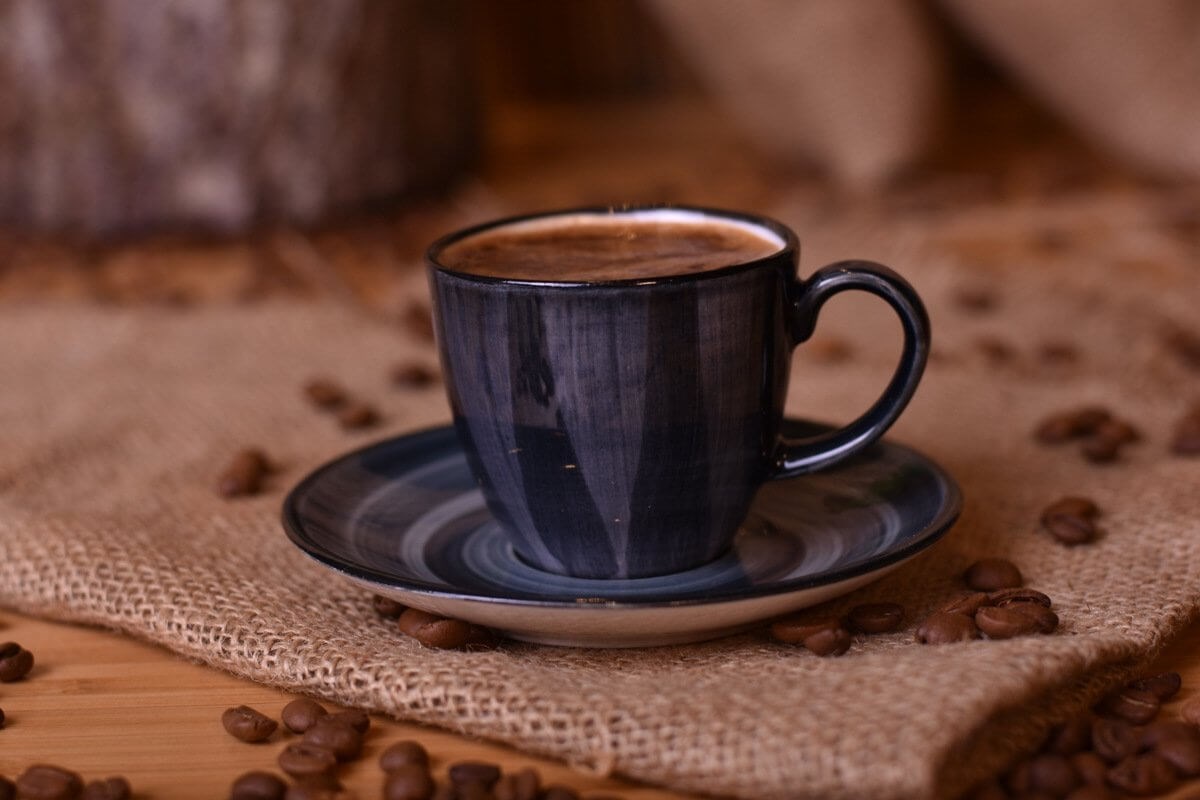 Bambum Bella - 2 Kisilik Kahve Fincan Takimi Koyu Gri T1722BambumFincan Takımları