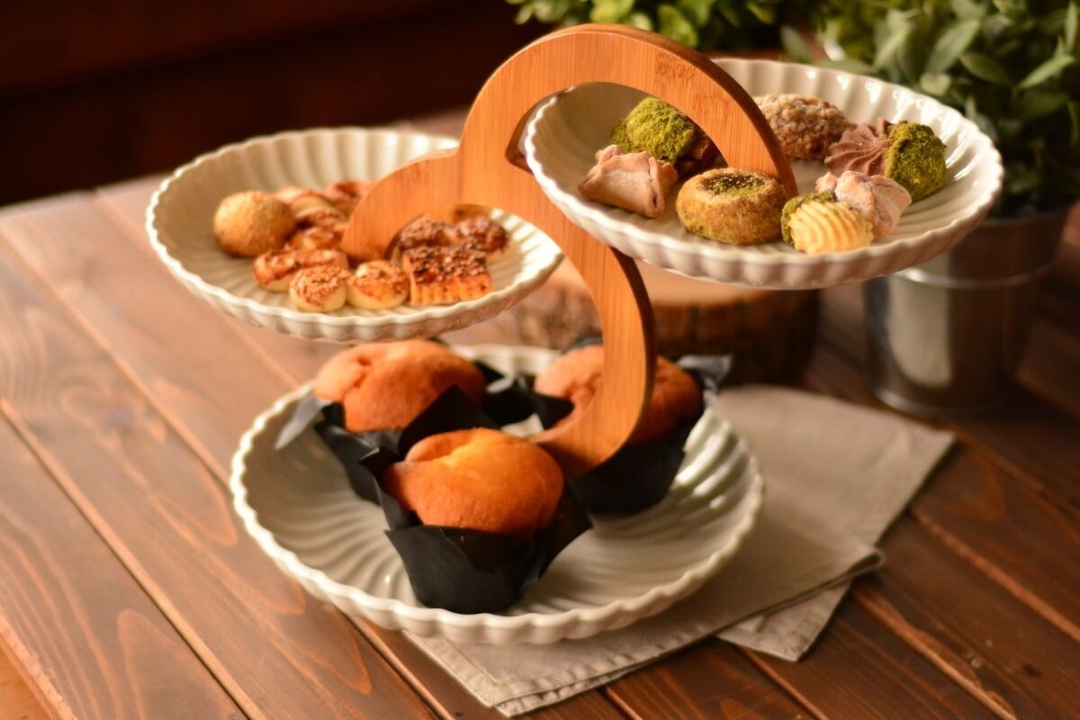 Bambum Carol 3 Katlı KurabiyelikBambumServis & Sunum Ürünleri