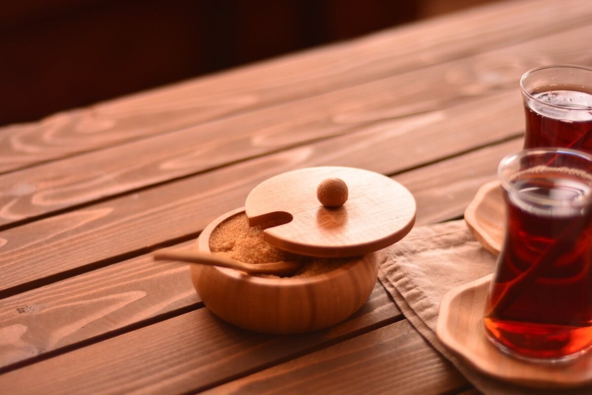 Bambum Gocce 3 Parça Şekerlik KüçükBambumÇay Takımları