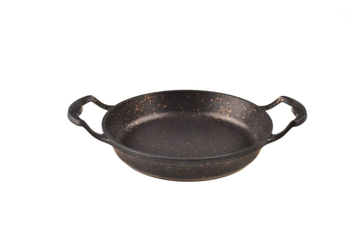 Bambum Minor - Yuvarlak Sahan Bronz Desenli 20 cm T3023BambumSahan