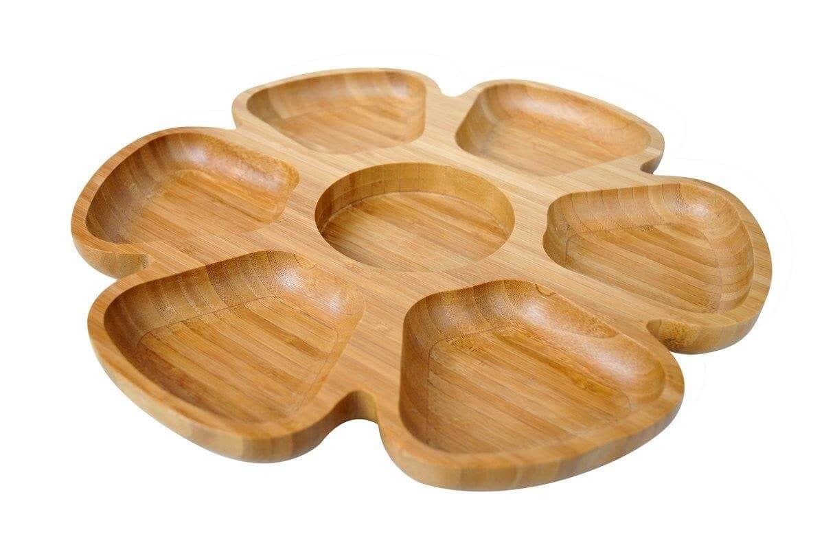 Bambum Pincho Bölmeli Dönen Çerezlik BCPI01BambumServis & Sunum Ürünleri