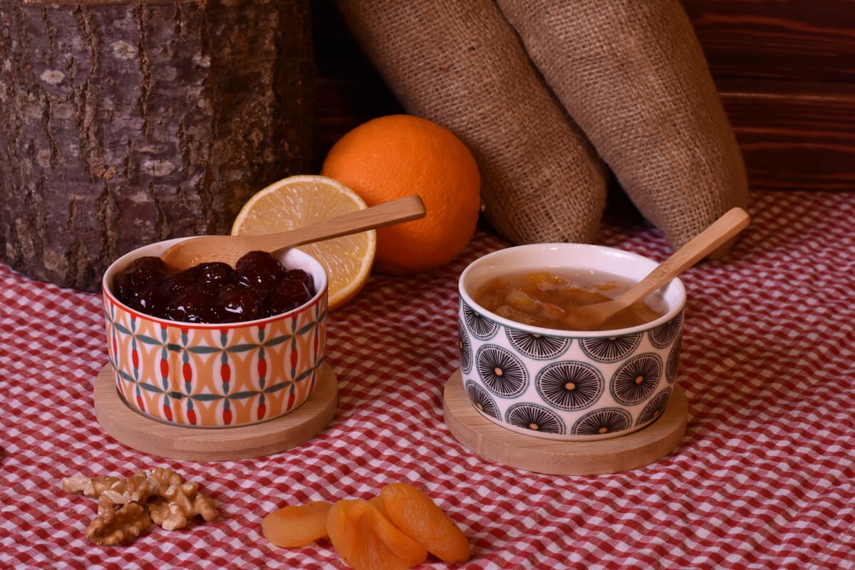 Bambum Viviana Altlıklı Porselen Tadım Kasesi 6 Parça