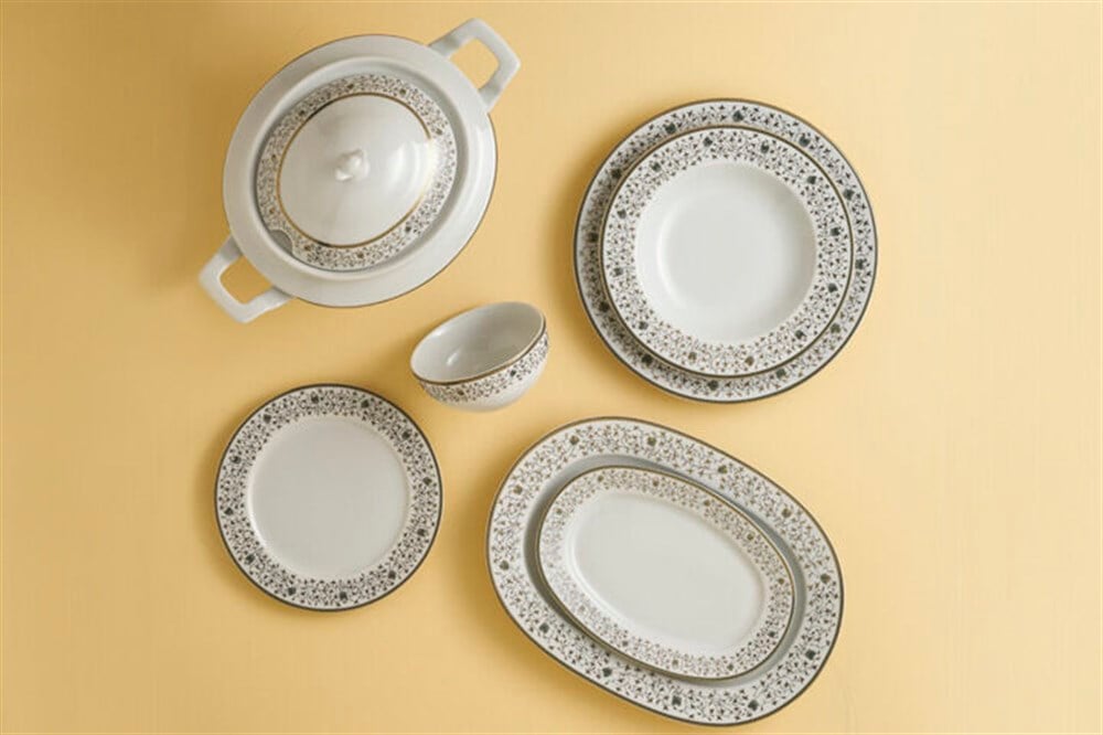 Çırağan 60 Parça 12 Kişilik Yemek Takımı