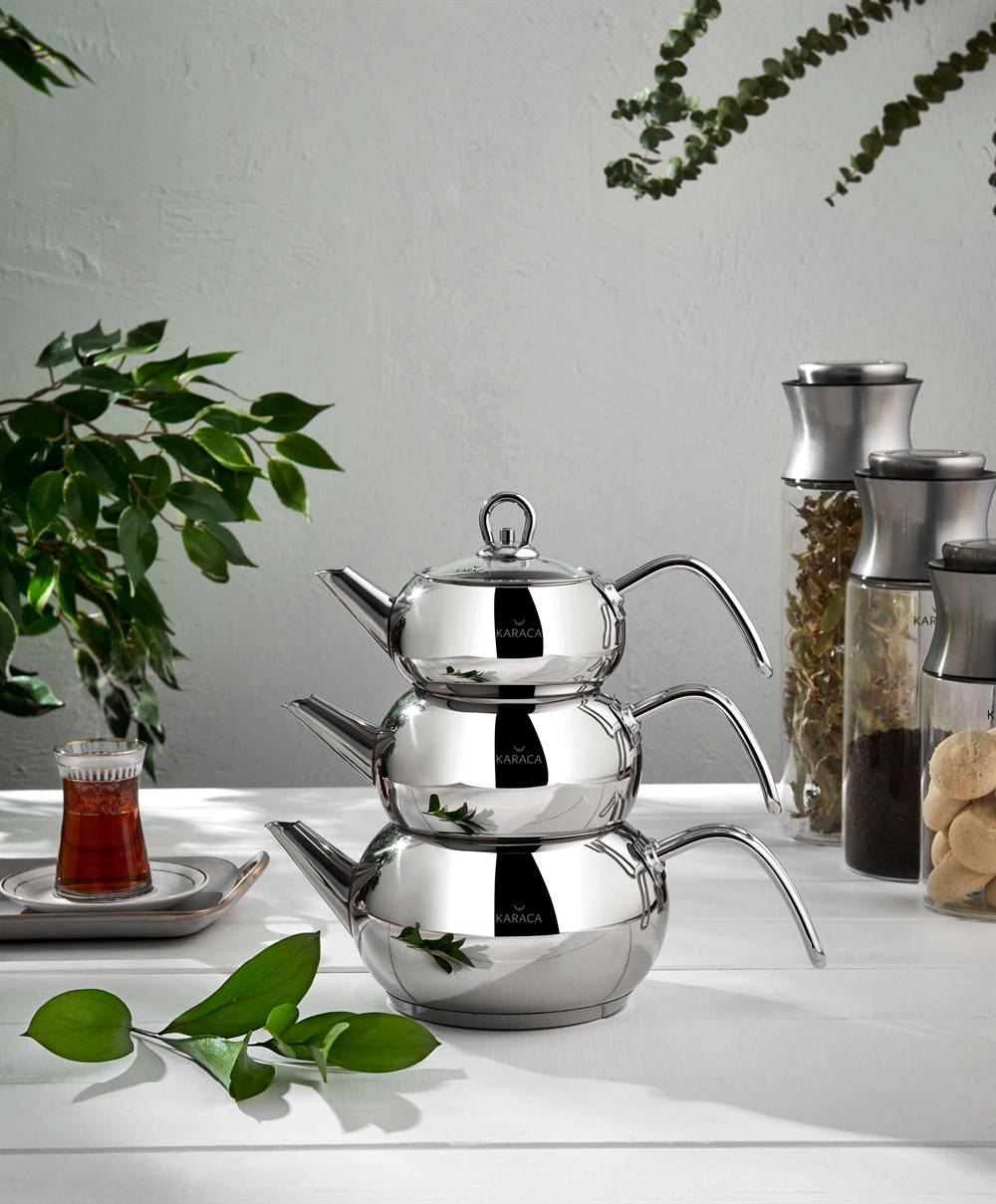 Karaca 3D Çaydanlık Seti