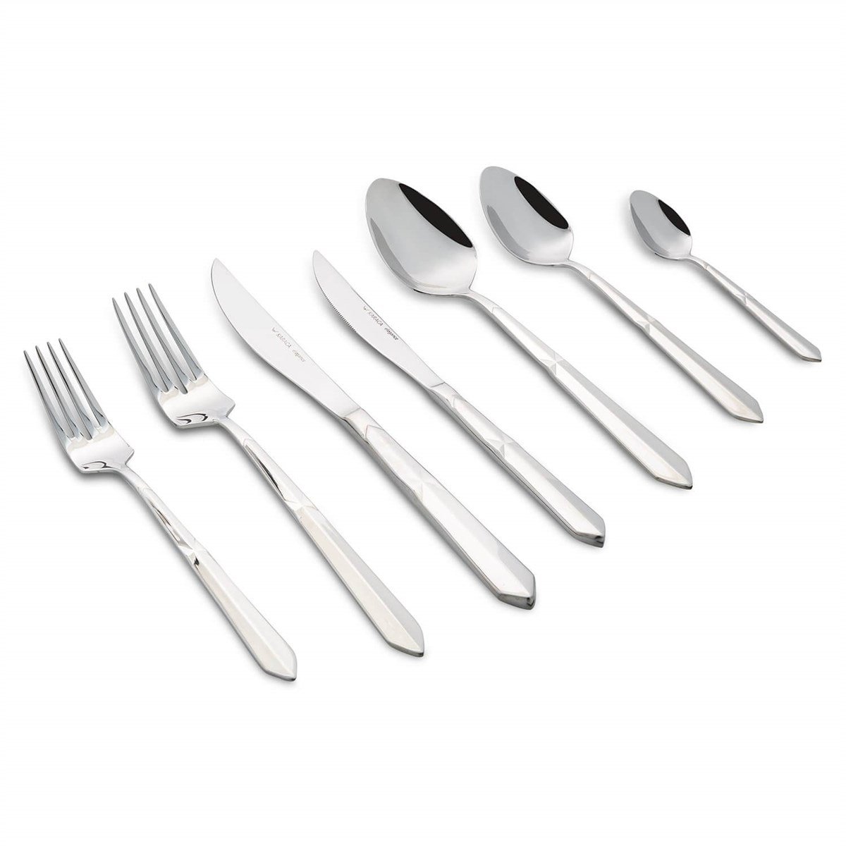 Karaca 84 Parça Diamond Platin Elg Kutulu Çatal Kaşık Bıçak Takımı