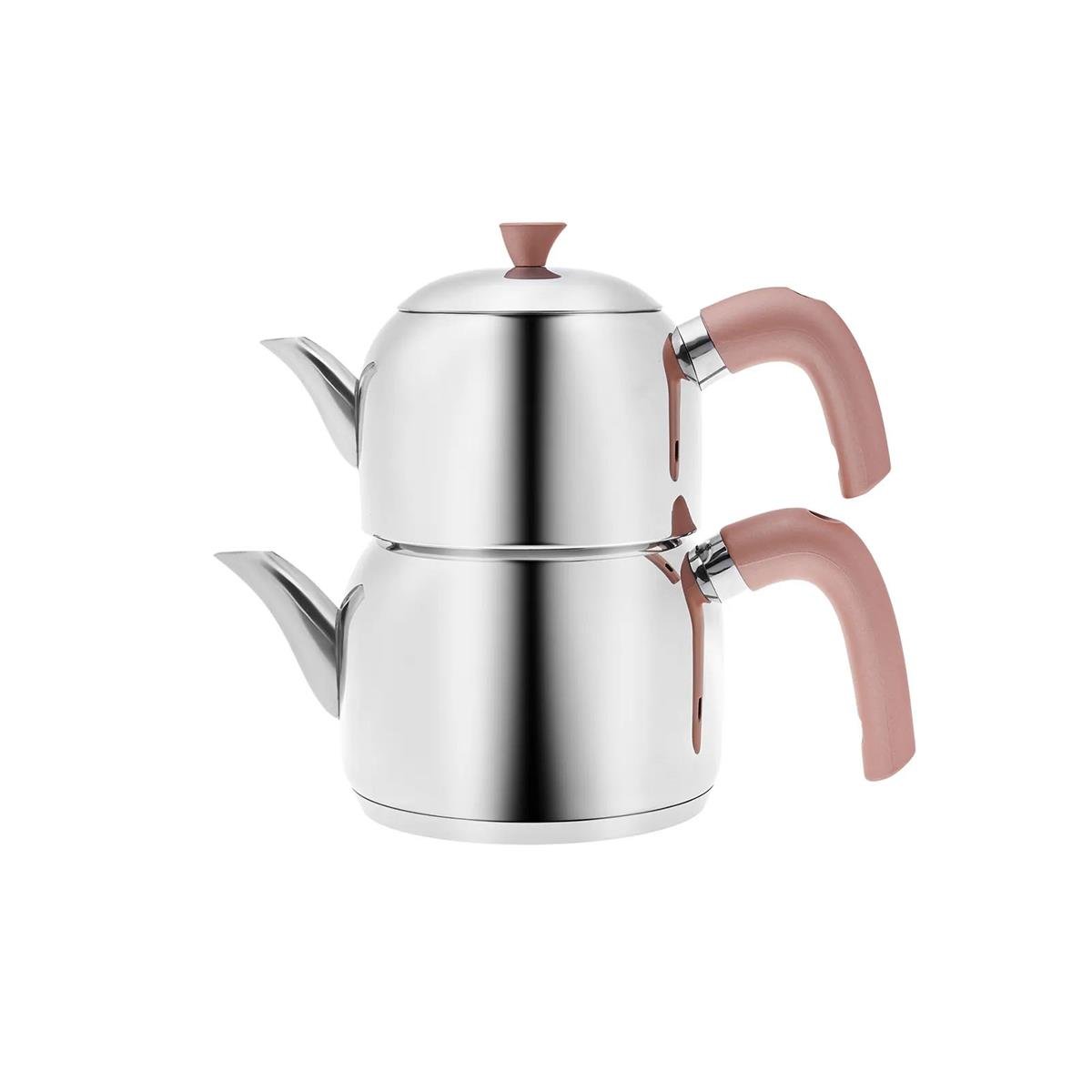 Karaca Alder Midi Çaydanlık Takımı KremKaracaÇaydanlık