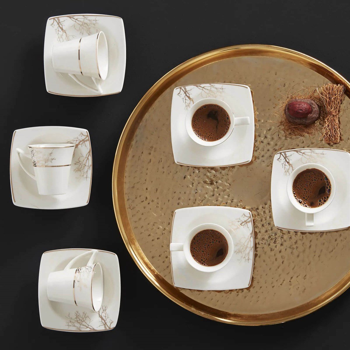 Karaca Autumn 6 Kişilik Kahve Fincan TakımıKaracaFincan Takımları