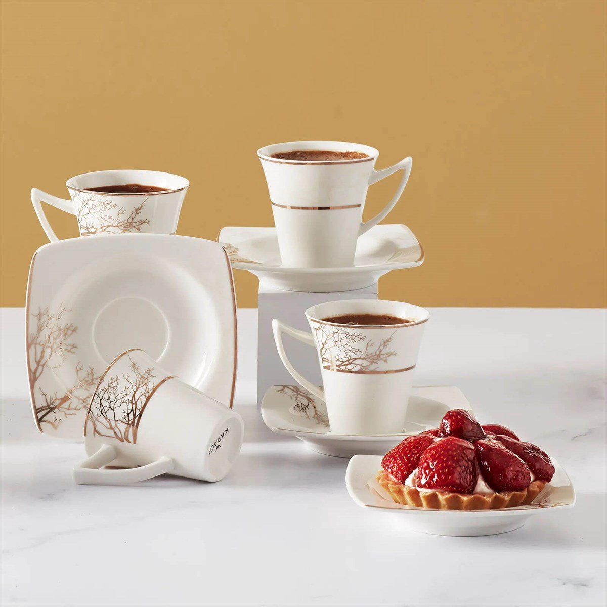 Karaca Autumn 6 Kişilik Kahve Fincan TakımıKaracaFincan Takımları