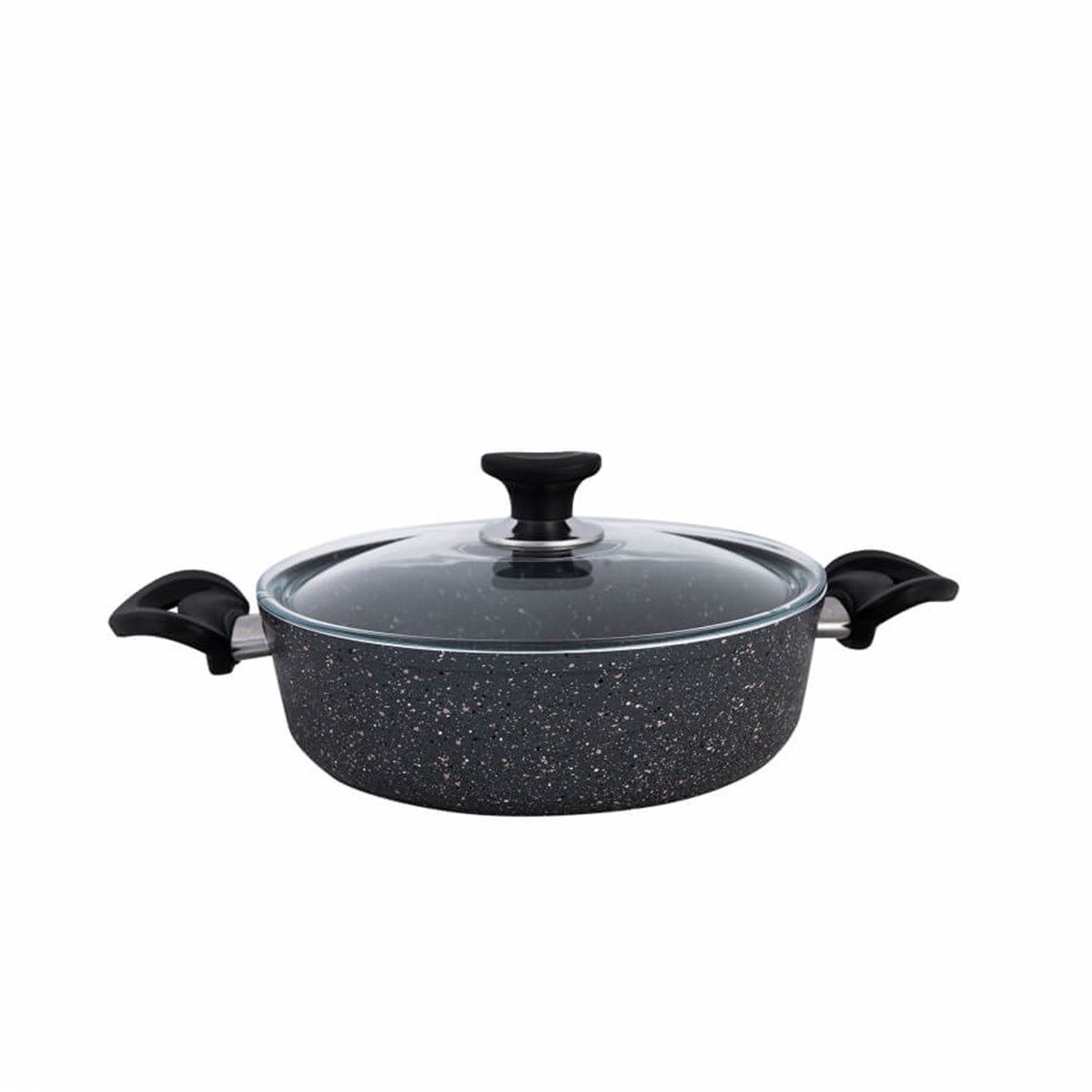 Karaca Bio Granit Premium Pinkgrey Mega 9 Parça Tencere Seti