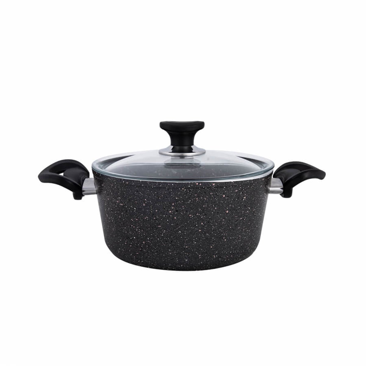 Karaca Bio Granit Premium Pinkgrey Mega 9 Parça Tencere Seti