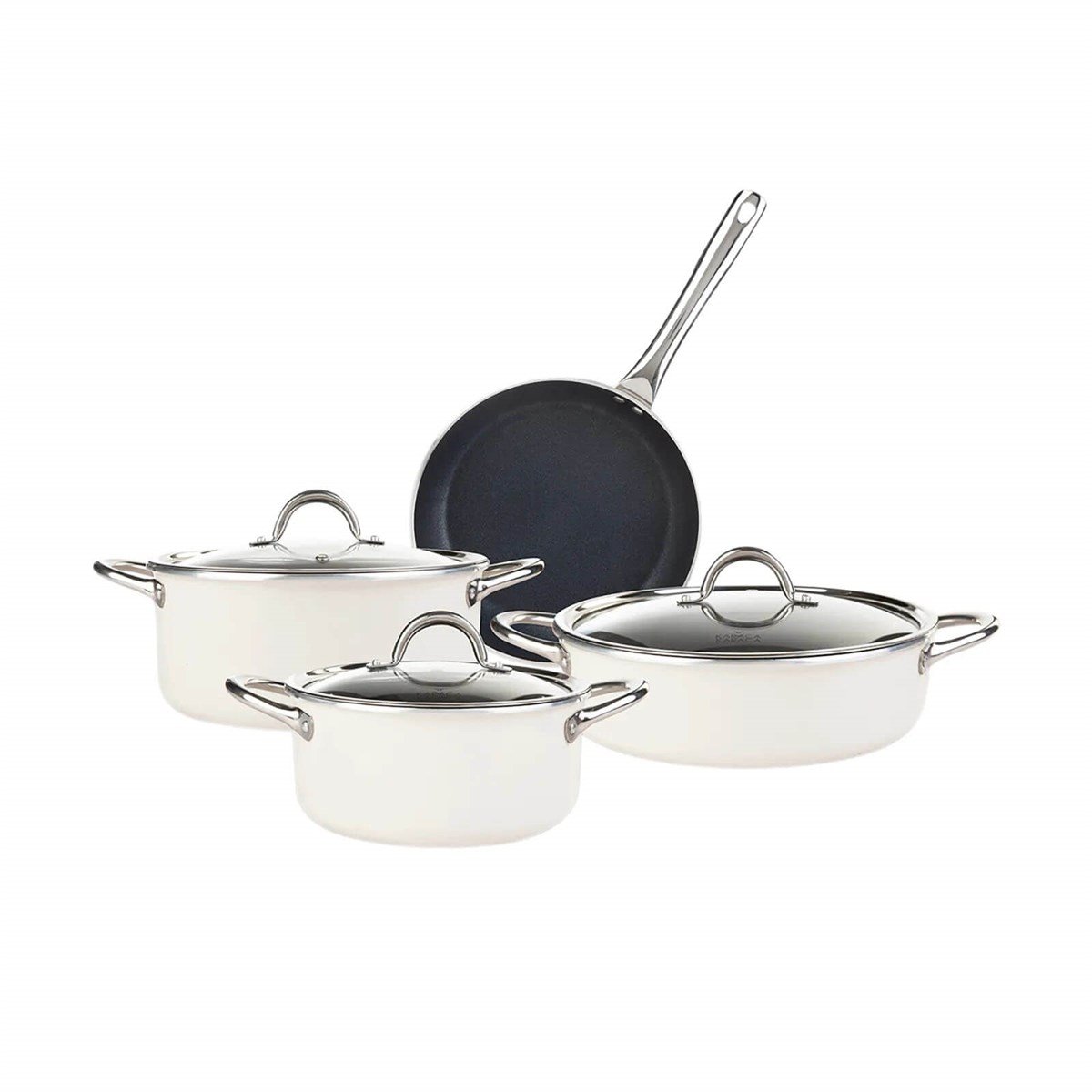 Karaca Biodiamond 7 Parça Tencere Seti BasicKaracaTencere & Tencere Seti