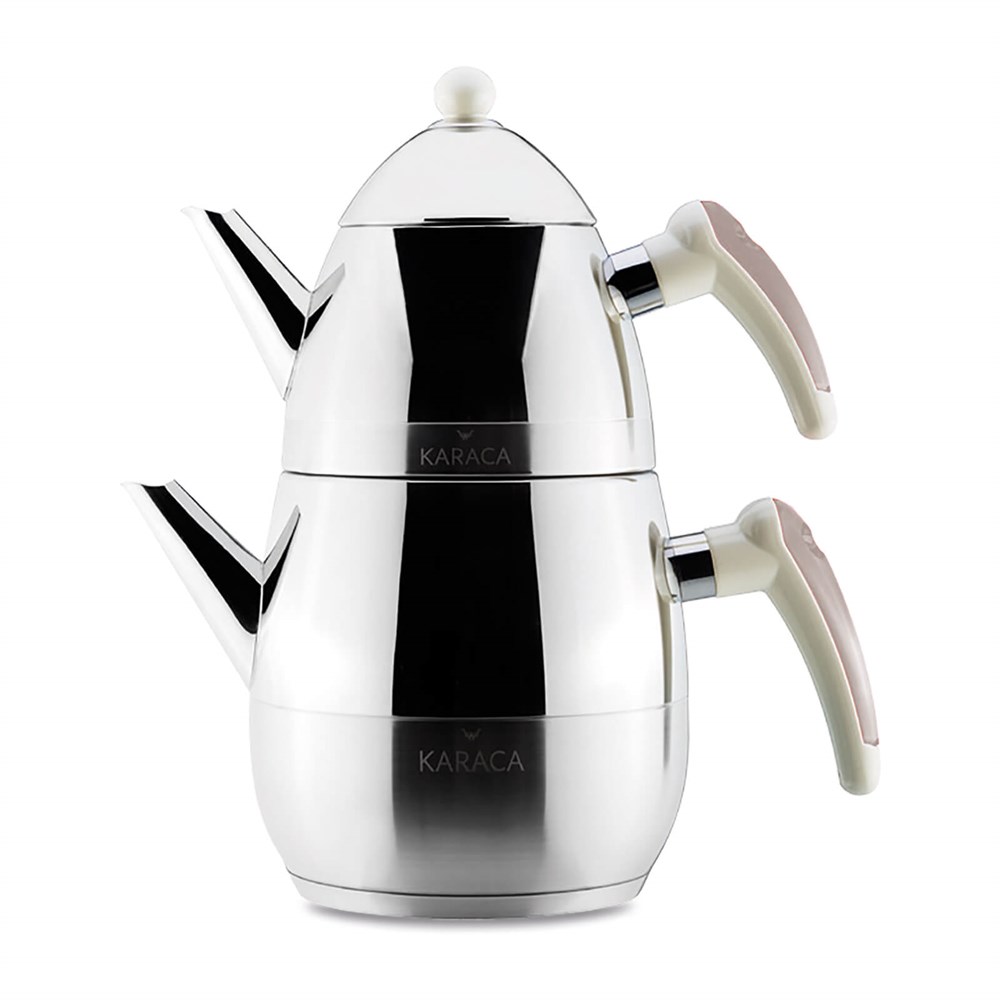 Karaca Defne Aile Boyu Çaydanlık Gri