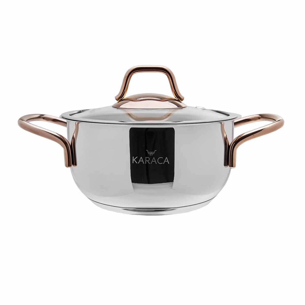 Karaca Ege 8 Parça Rosegold Çelik Tencere Seti