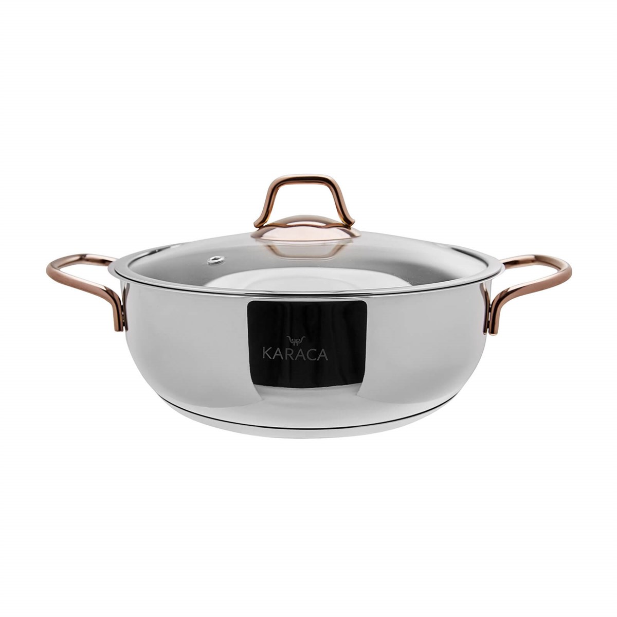 Karaca Ege 8 Parça Rosegold Çelik Tencere Seti
