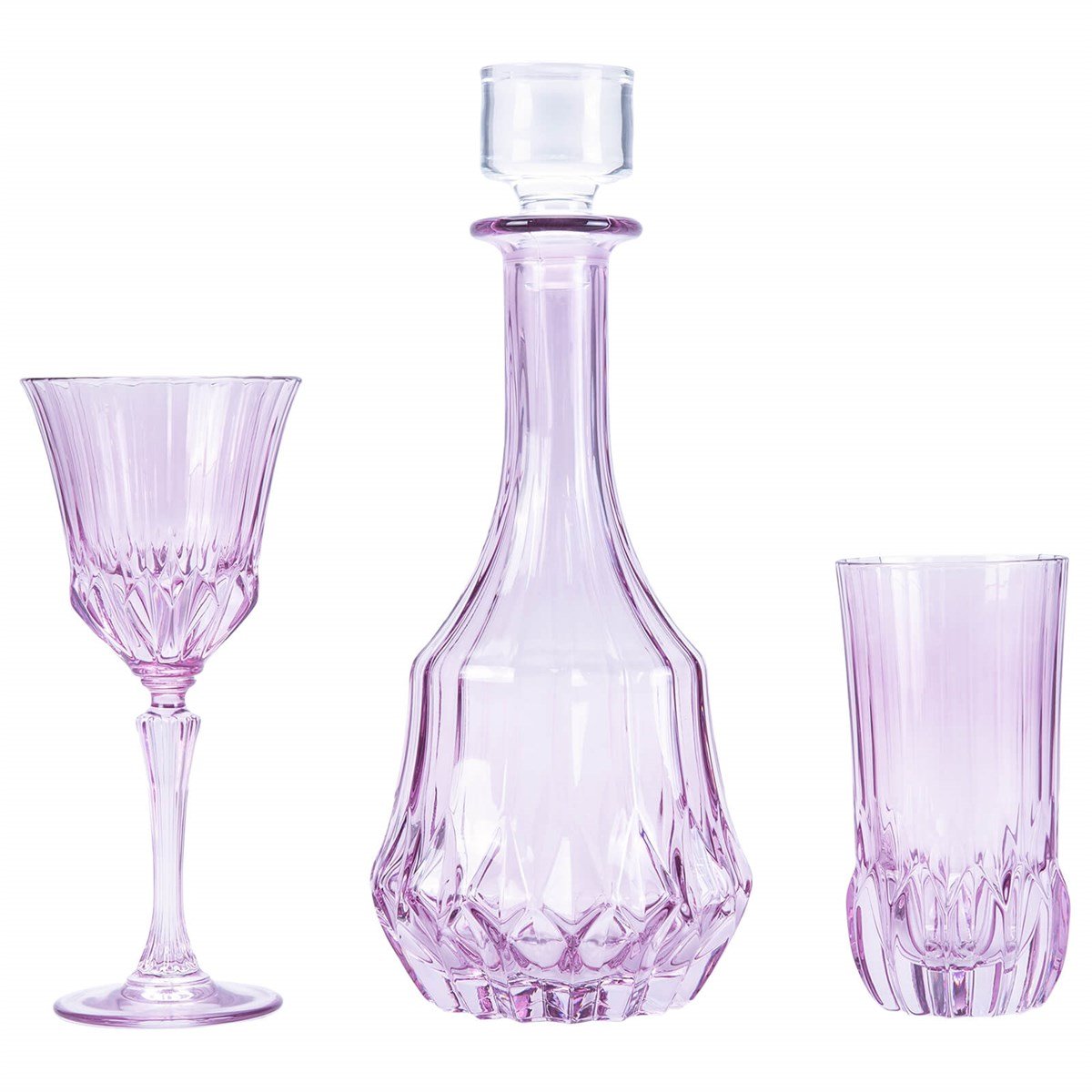 Karaca Florence 25 Parça 12 Kişilik Bardak Seti Violet