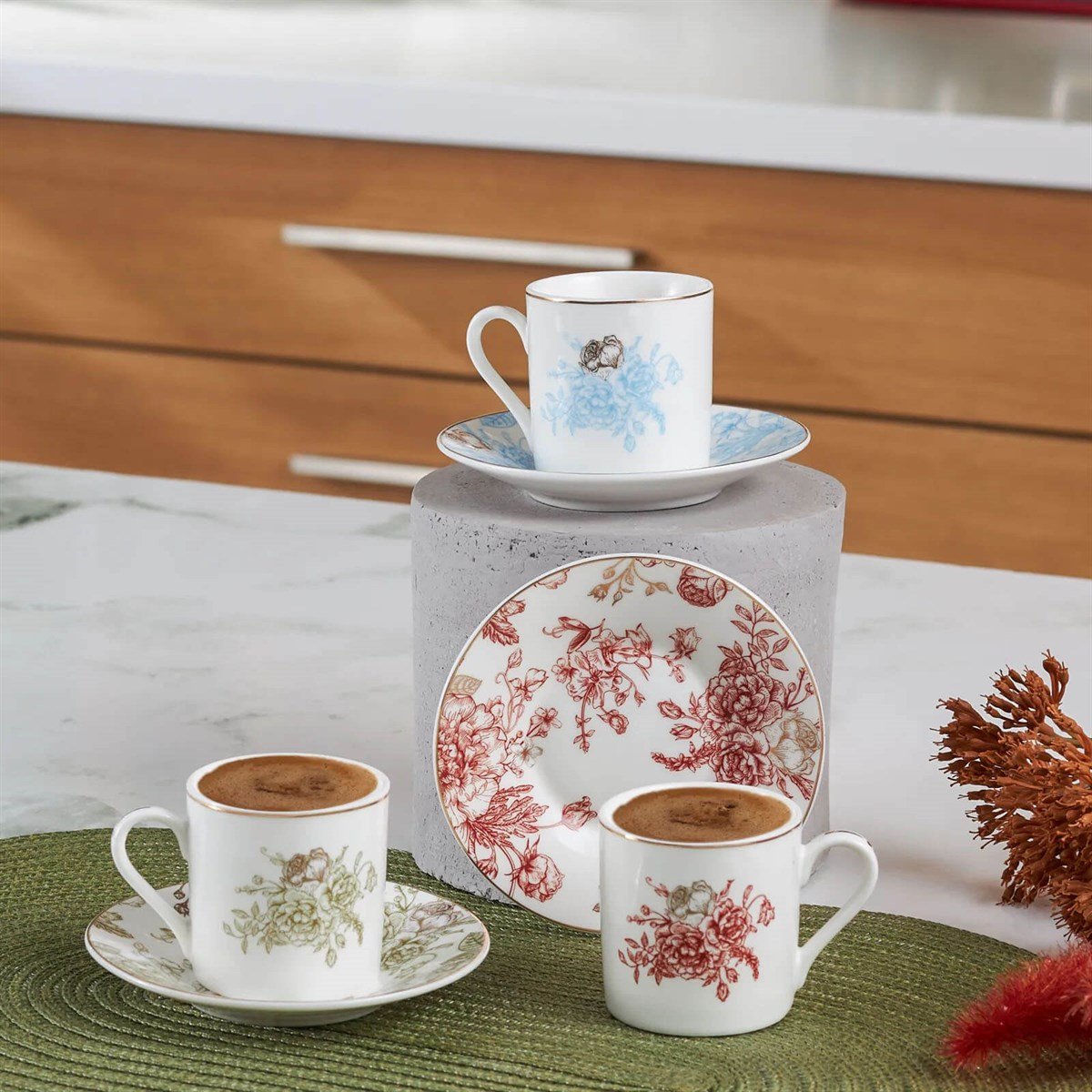 Karaca Grand 6 Kişilik Kahve Fincanı TakımıKaracaFincan Takımları