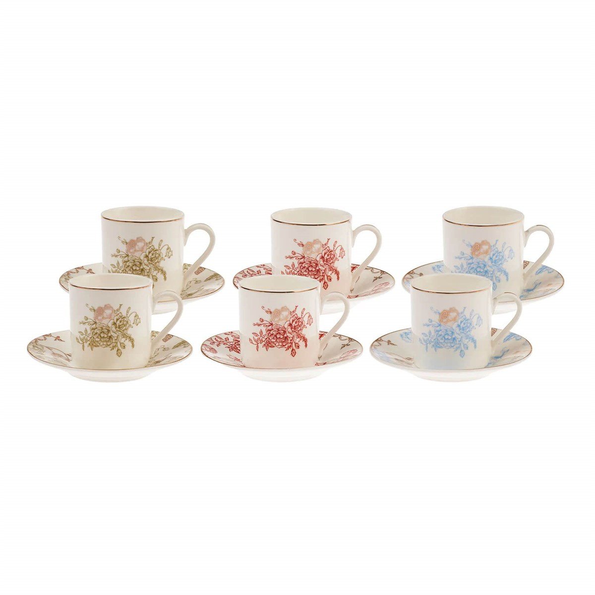 Karaca Grand 6 Kişilik Kahve Fincanı TakımıKaracaFincan Takımları