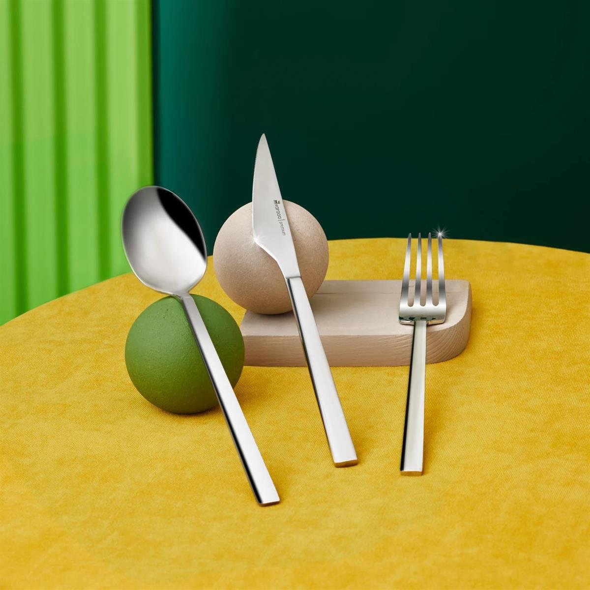 Karaca Halley 316+ 84 Parça 12 Kişilik Premium Çatal Kaşık Bıçak Seti KutuluKaracaÇatal Kaşık Bıçak Takımları