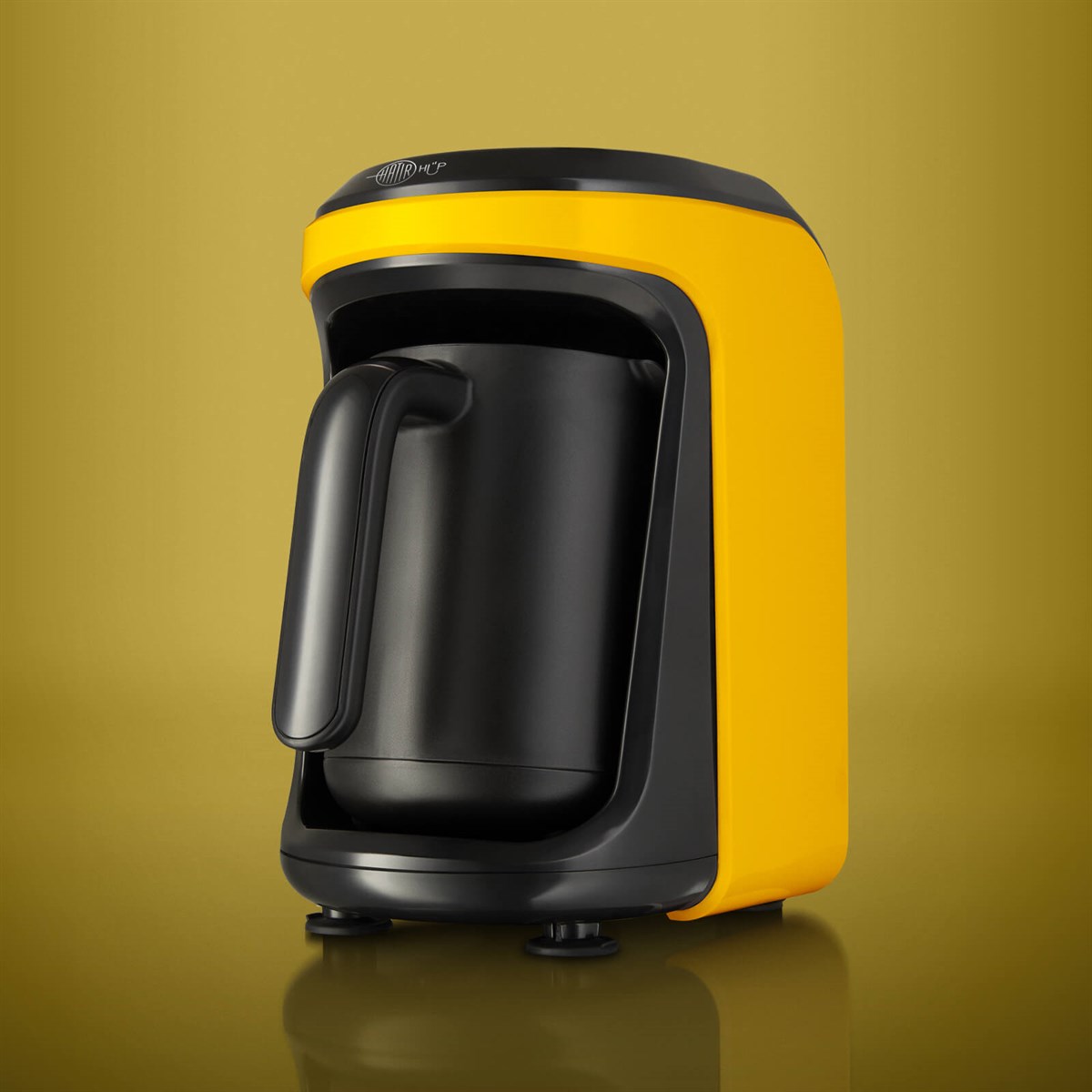 Karaca Hatır Hüp Türk Kahve Makinesi Sarı