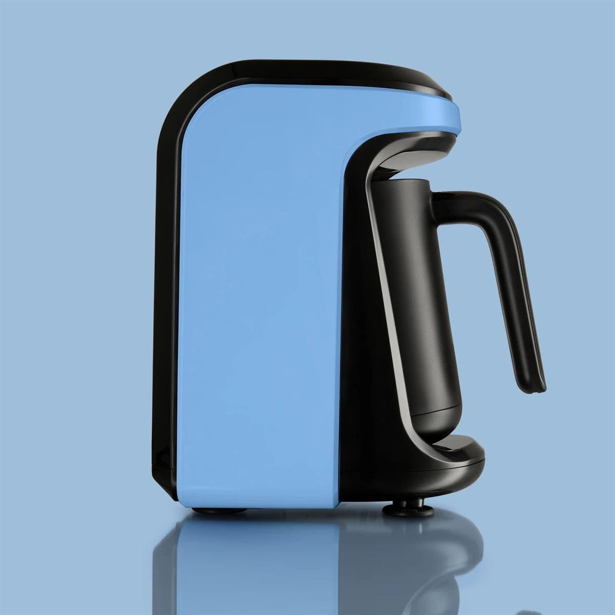 Karaca Hatır Hüps Sütlü Türk Kahve Makinesi Vintage BlueKaracaKahve Makinesi