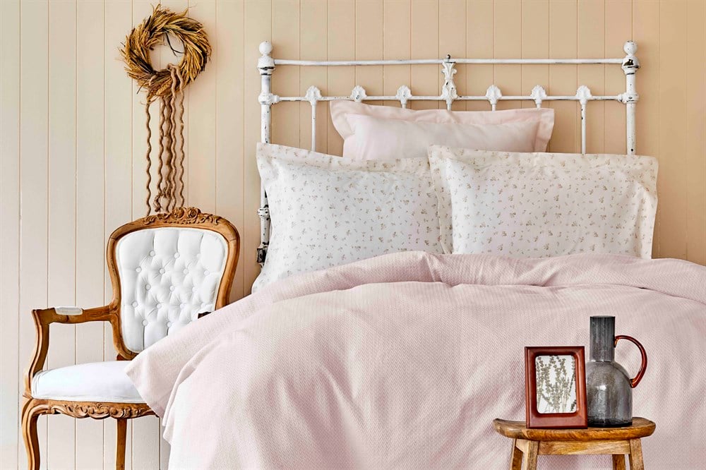 Karaca Home Fois Pudra Rnf Çift Kişilik Jakar Pike Takımı