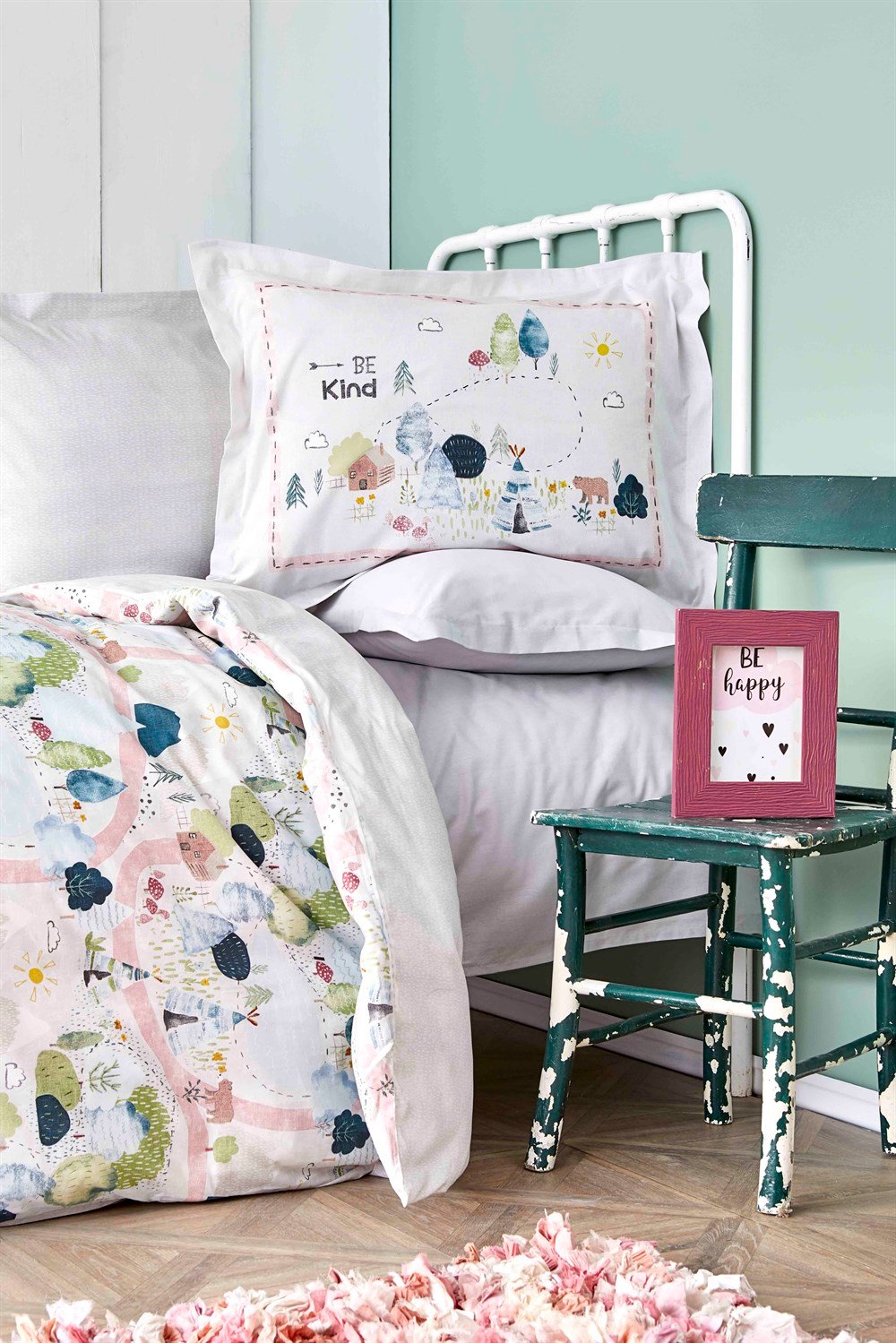 Karaca Home Forest Yeşil Rnf Genç Nevresim Takımı