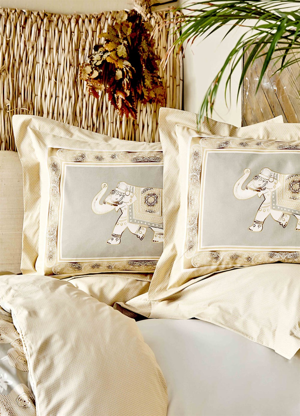 Karaca Home Riva Somon Pamuk Çift Kişilik Nevresim Takımı Set