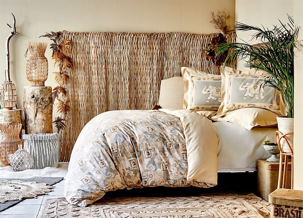 Karaca Home Riva Somon Pamuk Çift Kişilik Nevresim Takımı Set