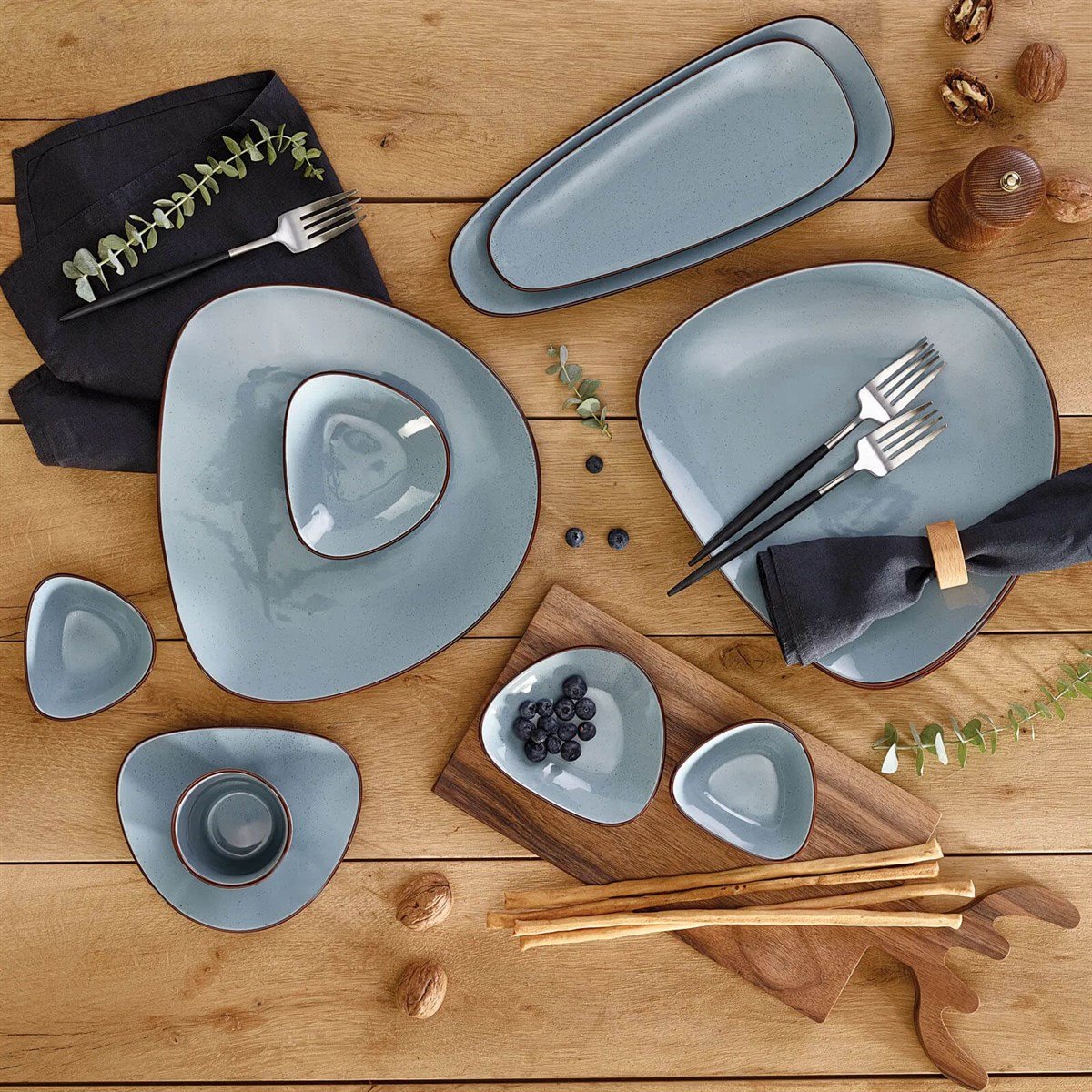 Karaca Lagoon 32 Parça 6 Kişilik Kahvaltı SetiKaraca6 Kişilik Kahvaltı Takımı